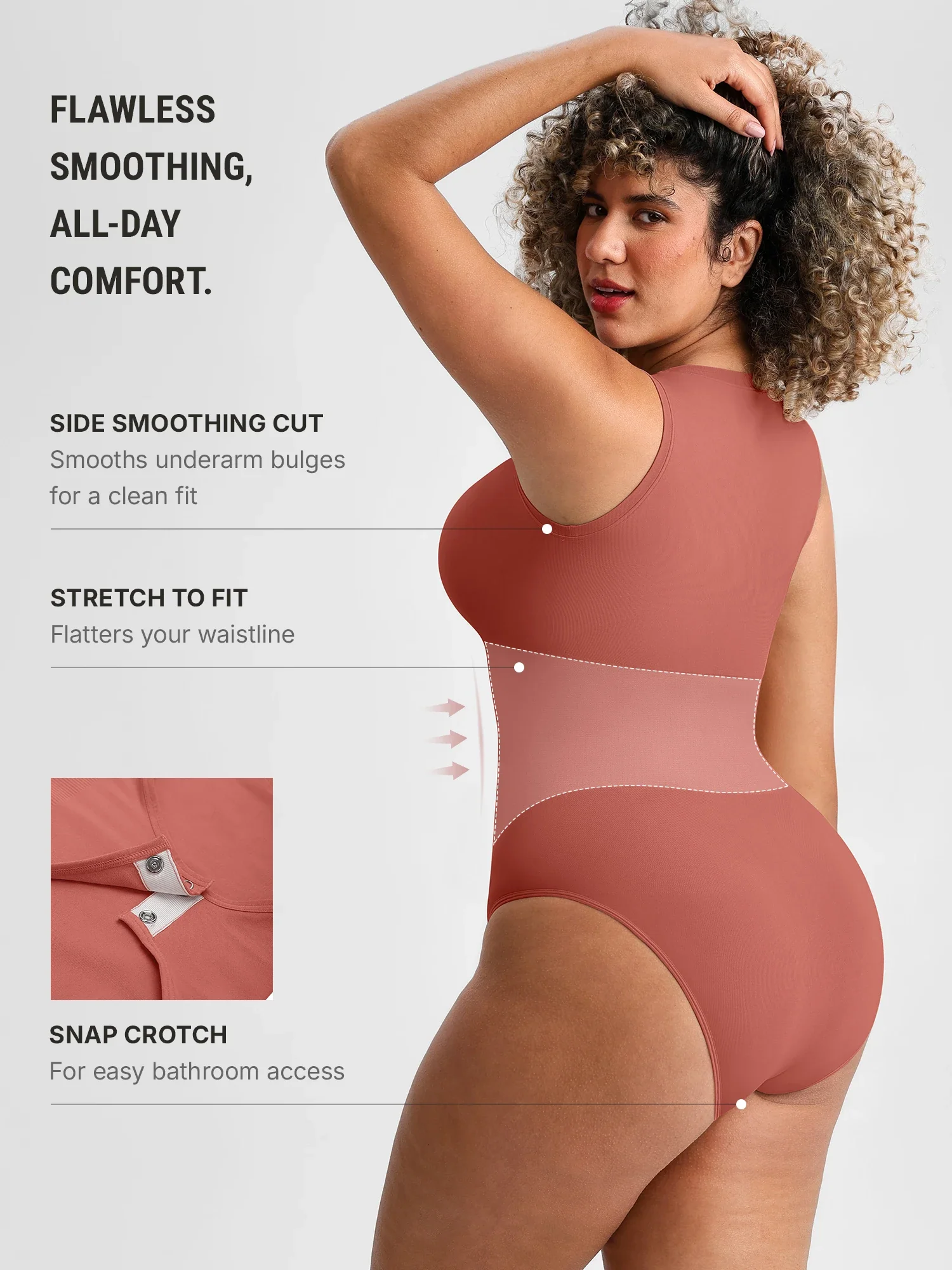 Buttery Seamless Classic Bodysuit - Image 93