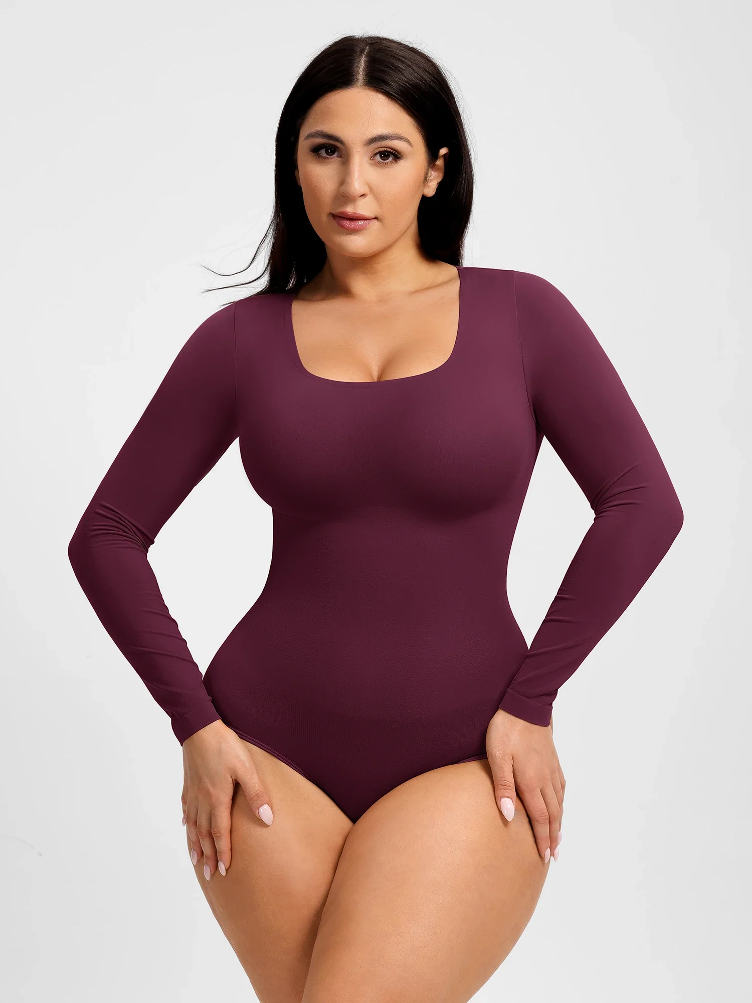 Buttery Seamless Tummy Control Classic Bodysuit - Image 16