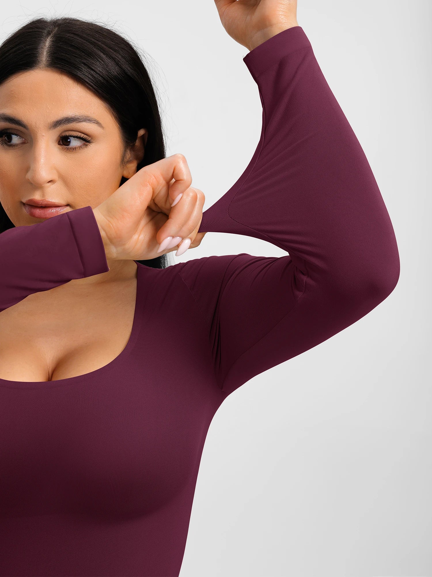 Buttery Seamless Tummy Control Classic Bodysuit - Image 19