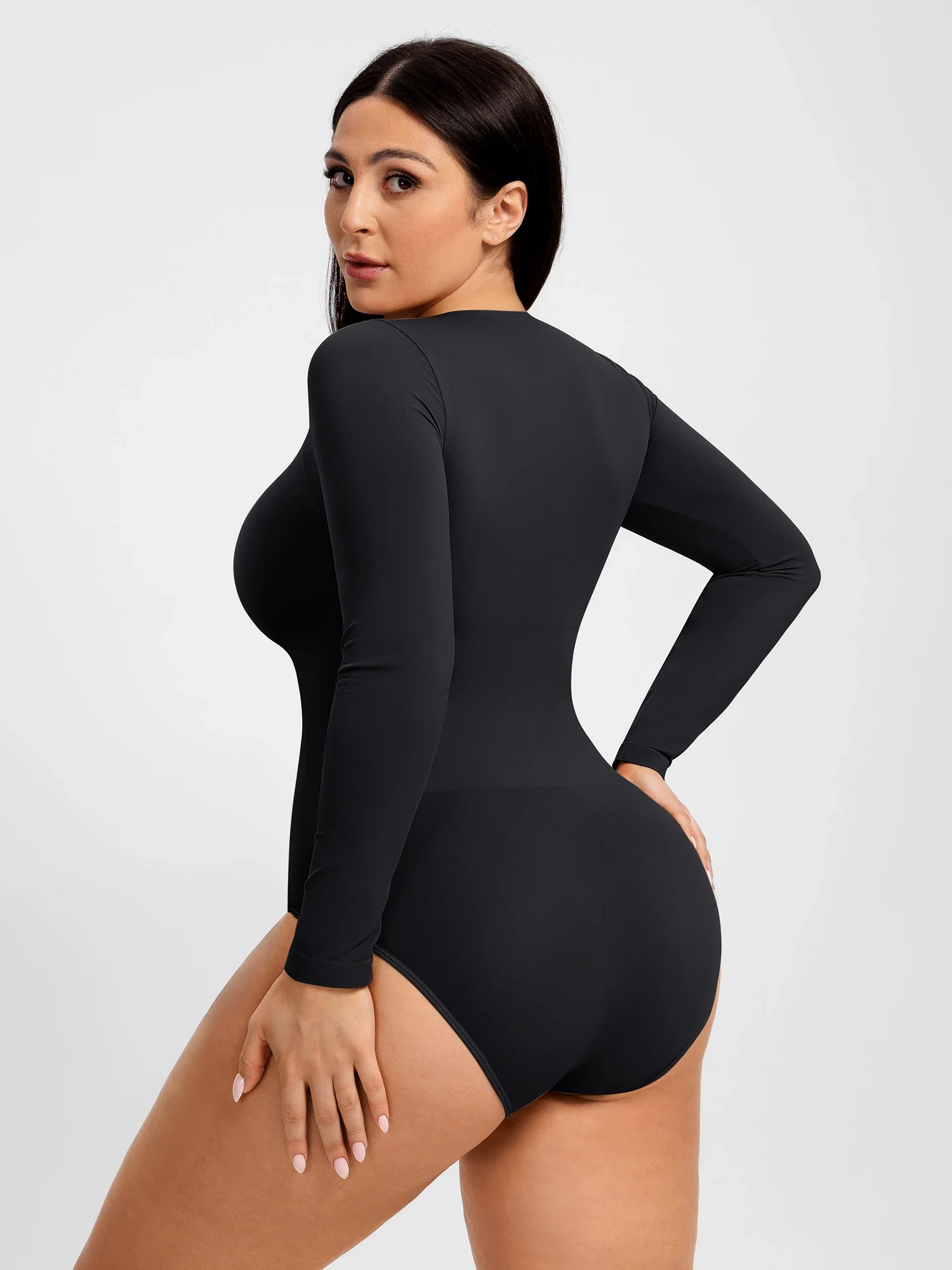 Buttery Seamless Tummy Control Classic Bodysuit - Image 7