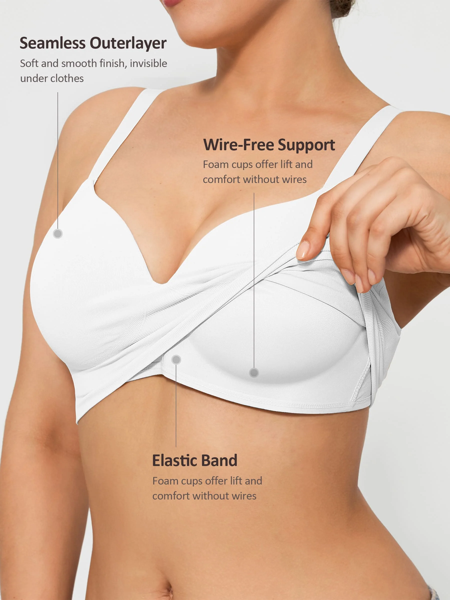 Push-Up Seamless Bra + Smooth Seamless Bra - Image 37