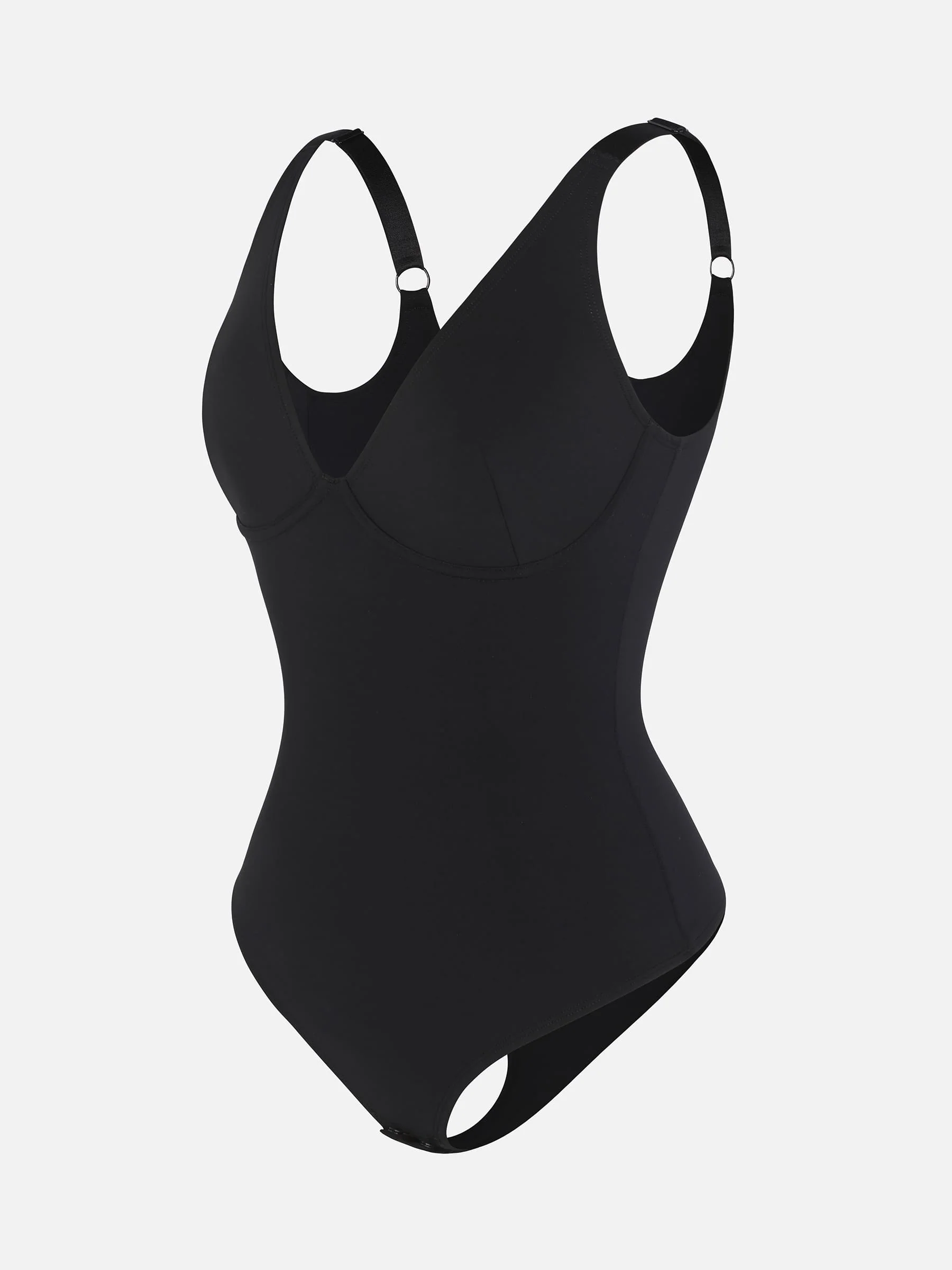 2-Pack V-Neck Tummy Control Bodysuit Bundle - Image 27