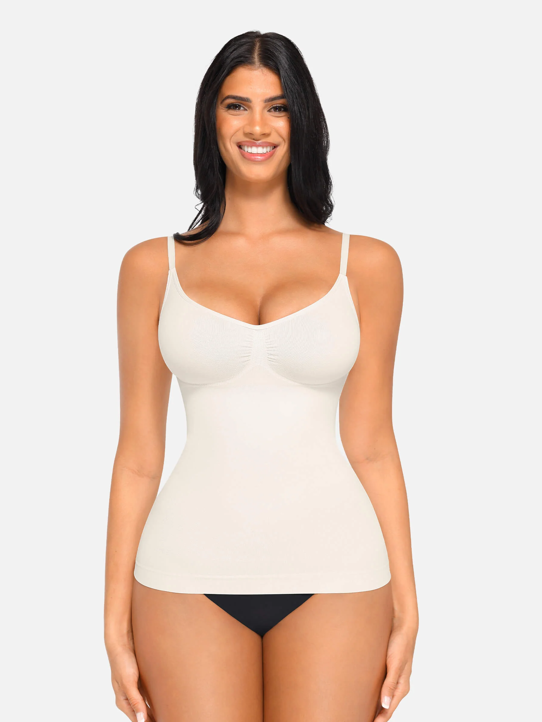 3-Pack Bust Support Waist Control Shape Tank Top Bundle - Image 39