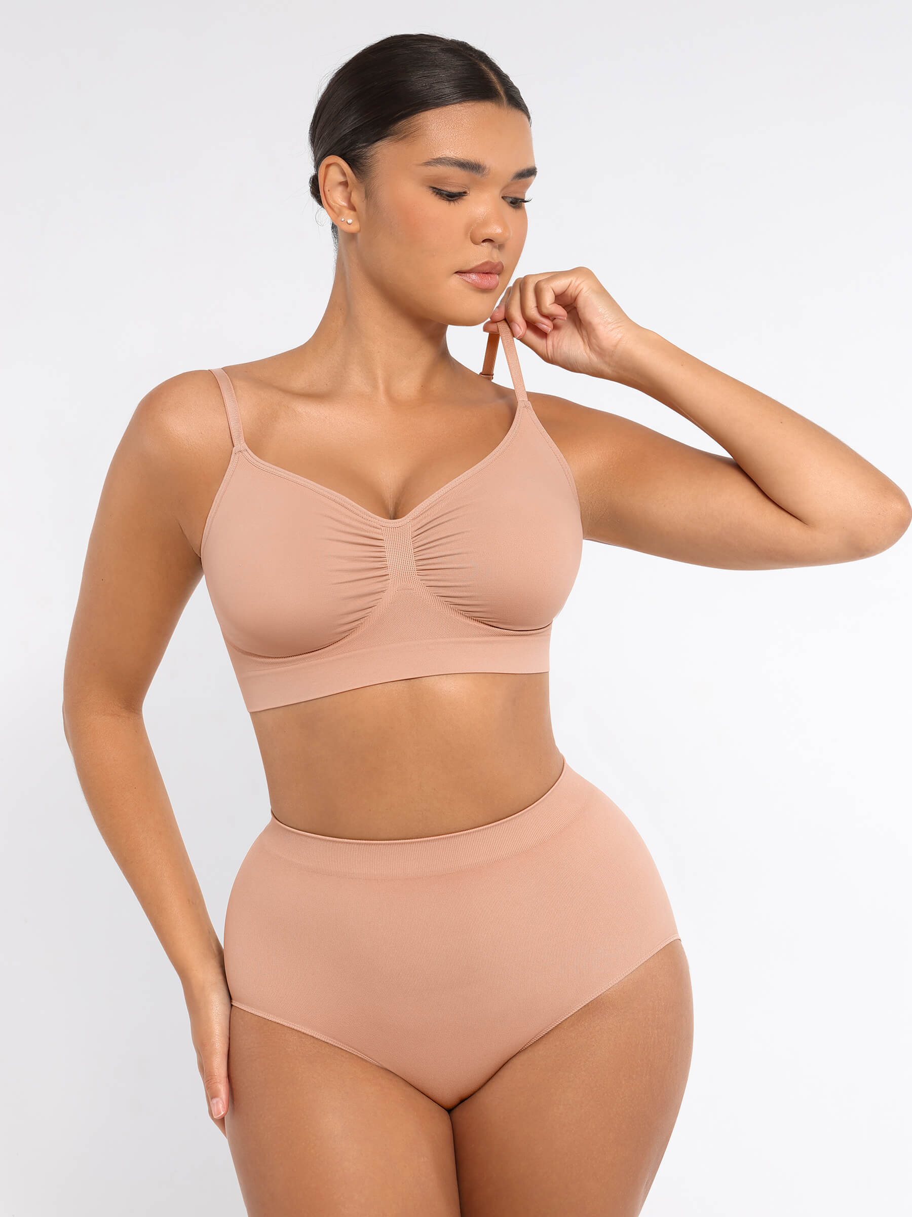 3-Pack Seamless Smooth Wireless Bra Bundle - Image 61