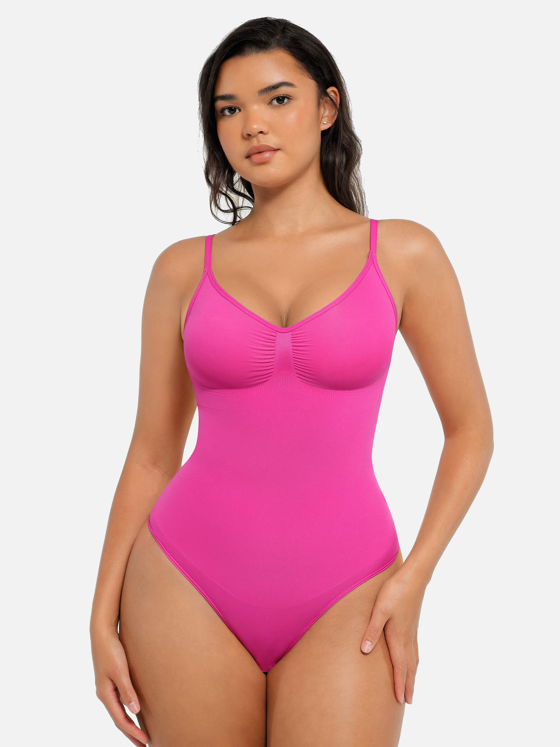 3-Pack Tummy Control Seamless Bodysuit Bundle - Image 50