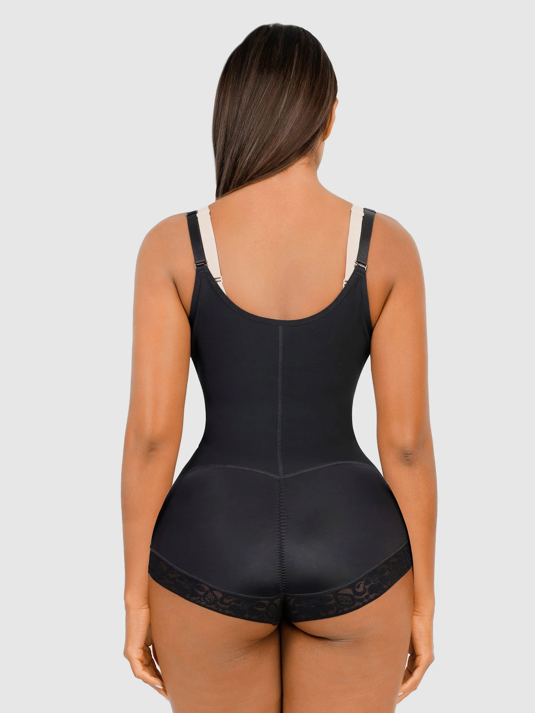 U-Plunge Adjustable Front Zipper Shapewear - Image 6