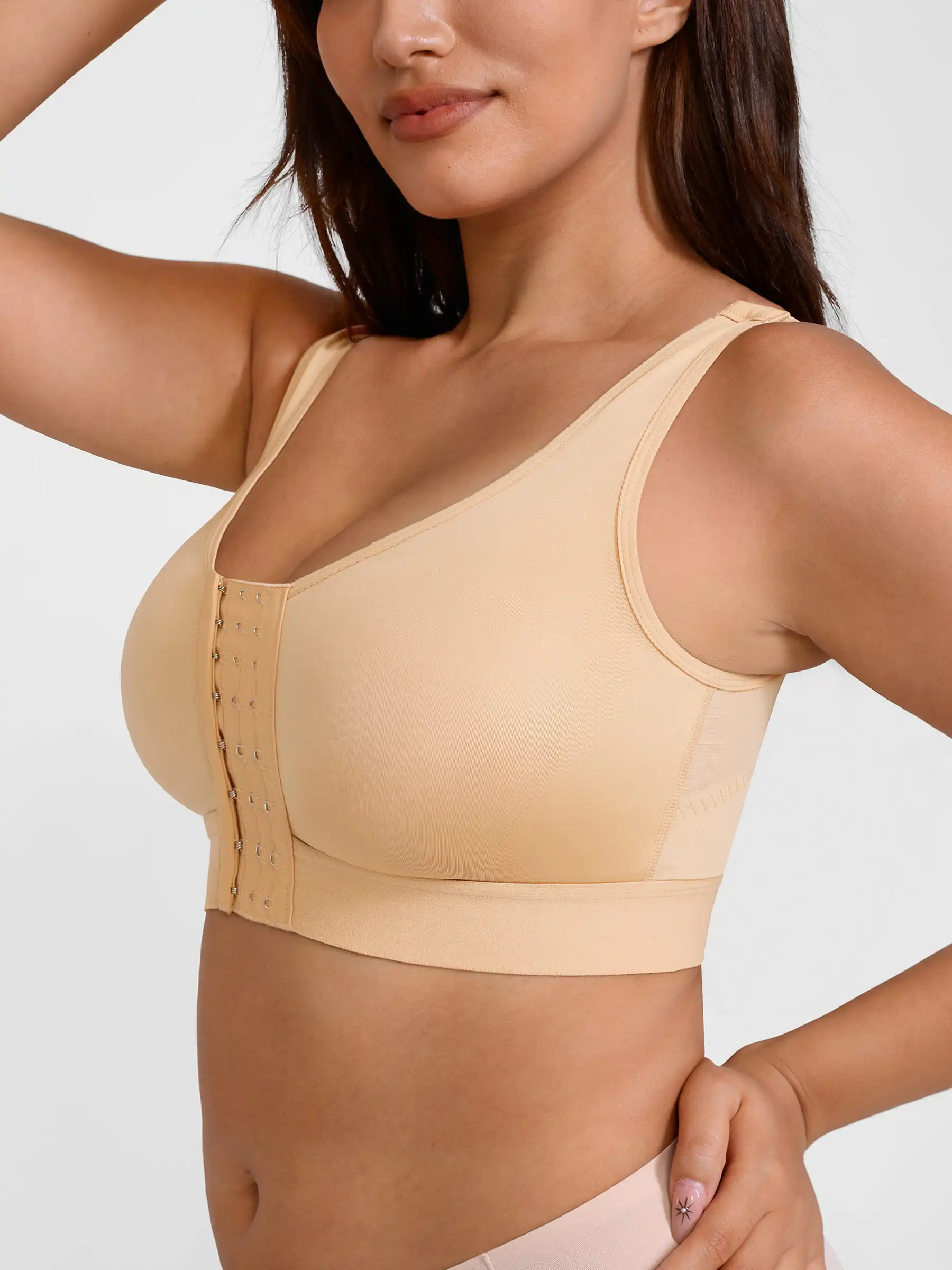Support Front-Closure Breathable Bra - Image 15