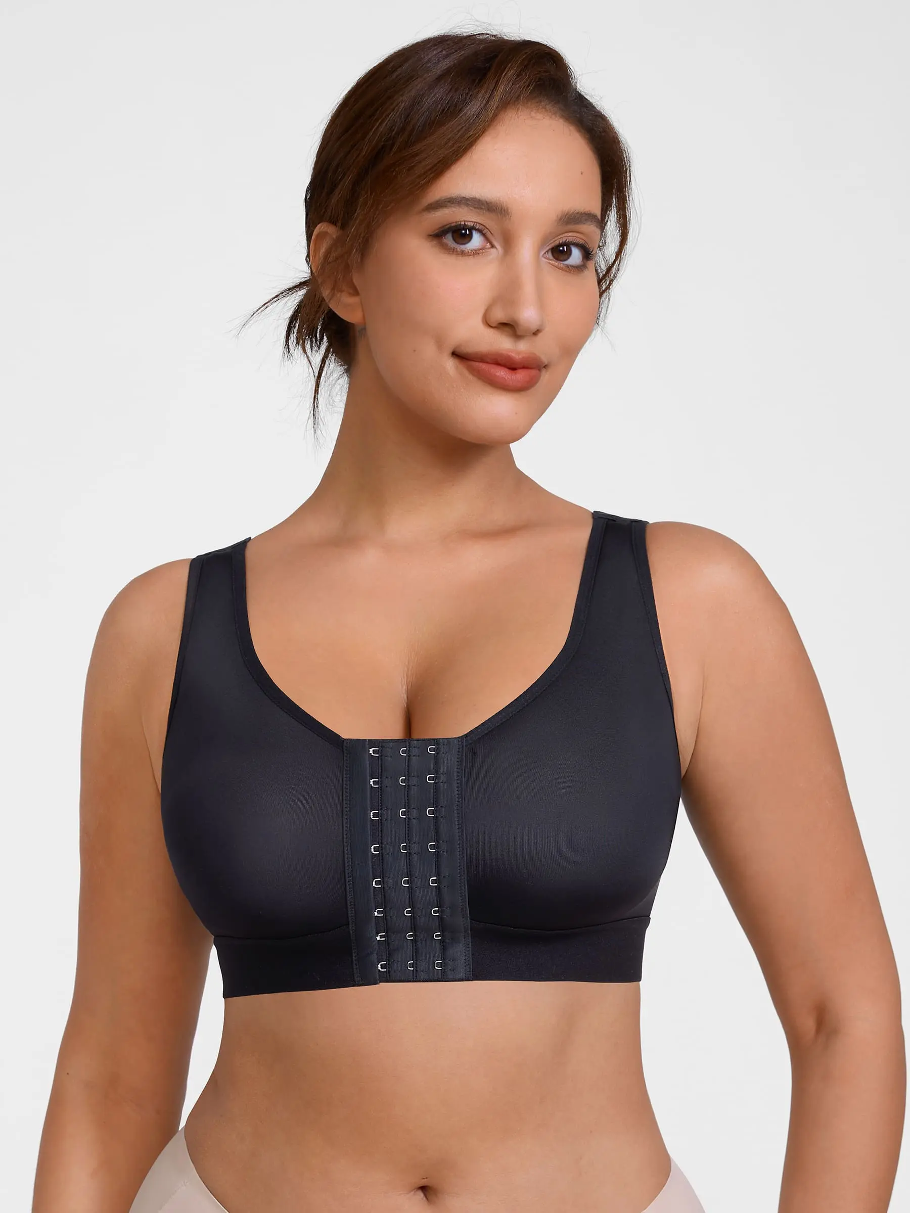 Support Front-Closure Breathable Bra - Image 7