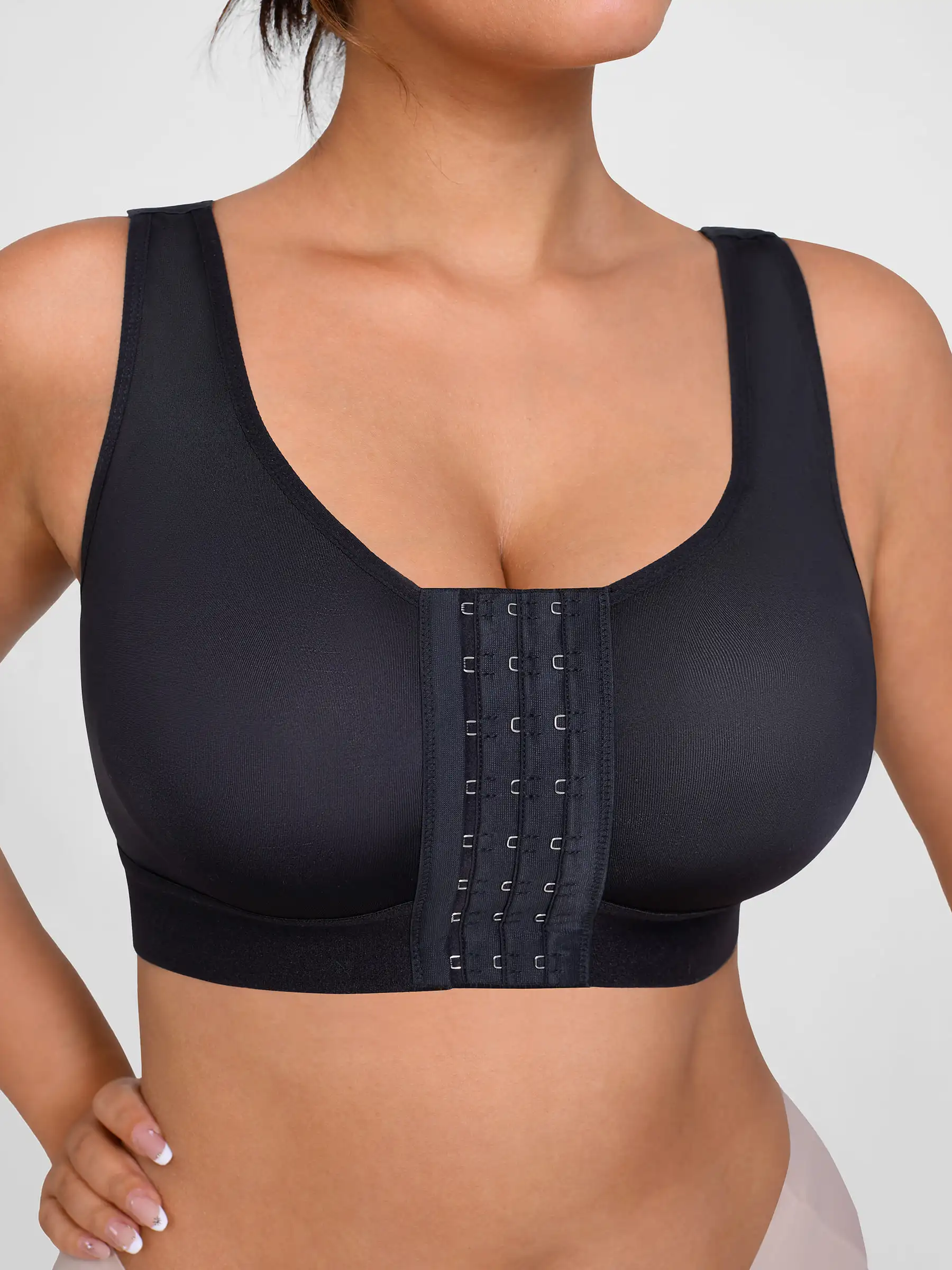 Support Front-Closure Breathable Bra - Image 9
