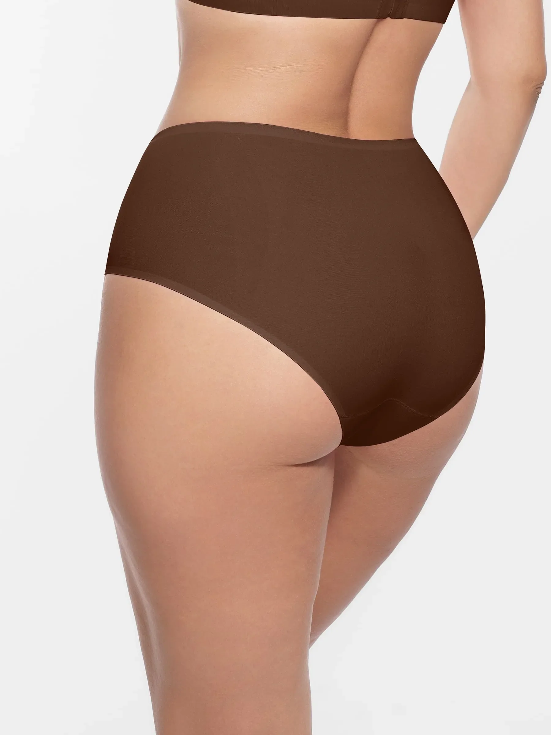 Cloud-Like Mid-Waist Brief Panties - Image 16