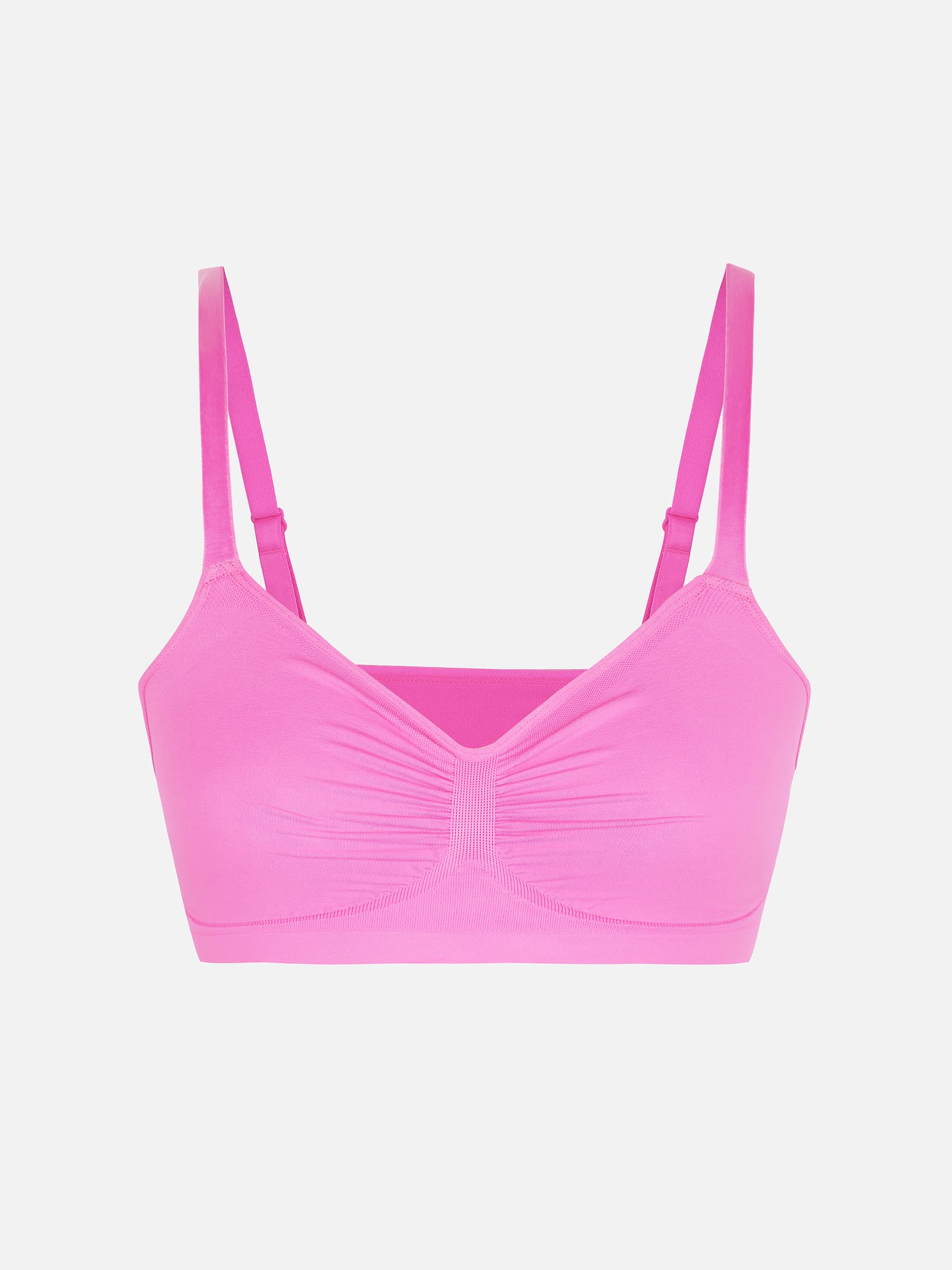 Everyday Wireless Bra Unlined Soft Bra - Image 75