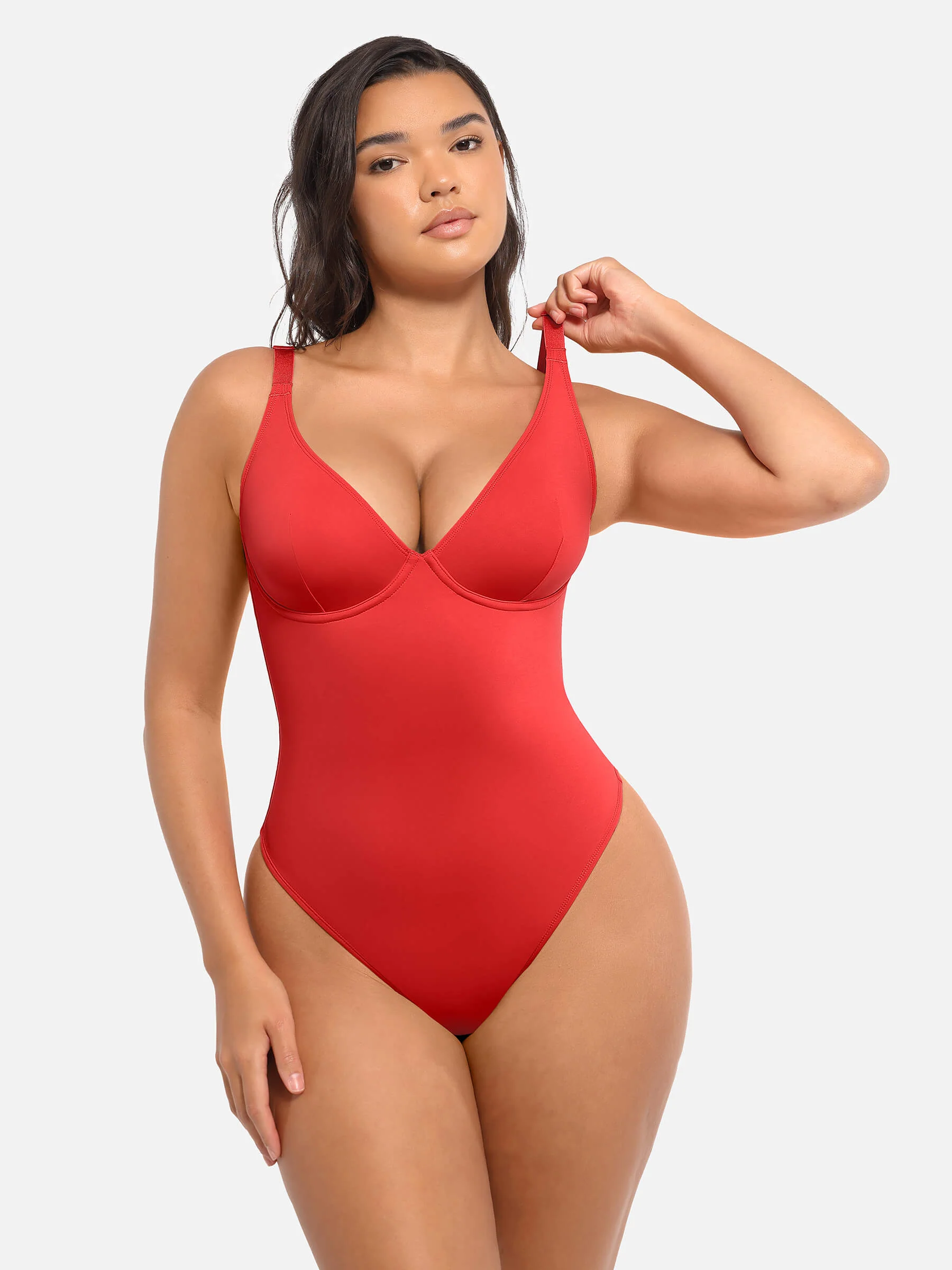 V-Plunge Support Bodysuit - Image 4