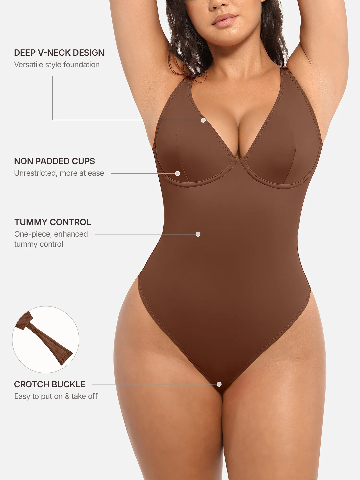 V-Plunge Support Bodysuit [BOGO] - Image 18