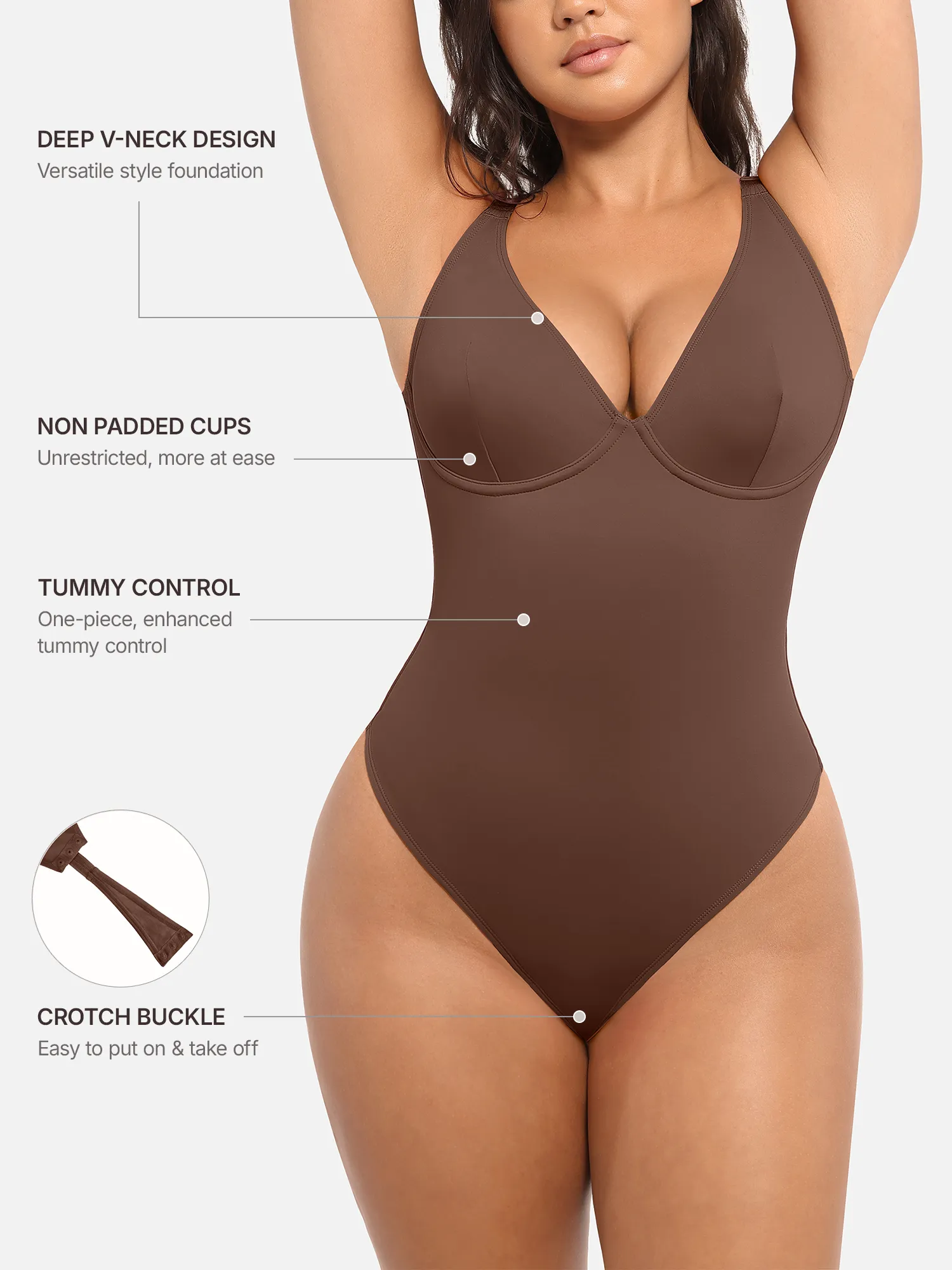 V-Plunge Support Bodysuit [BOGO] - Image 25