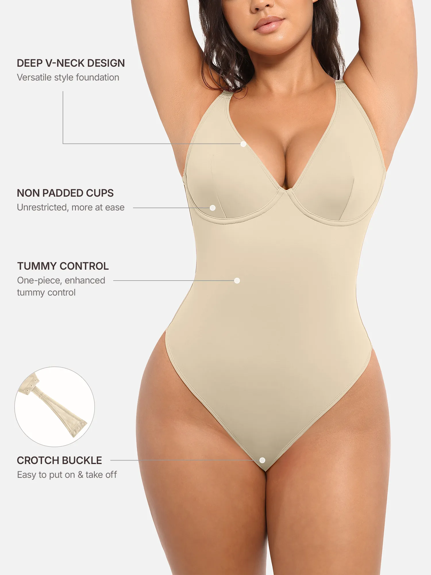 V-Plunge Support Bodysuit [BOGO] - Image 39