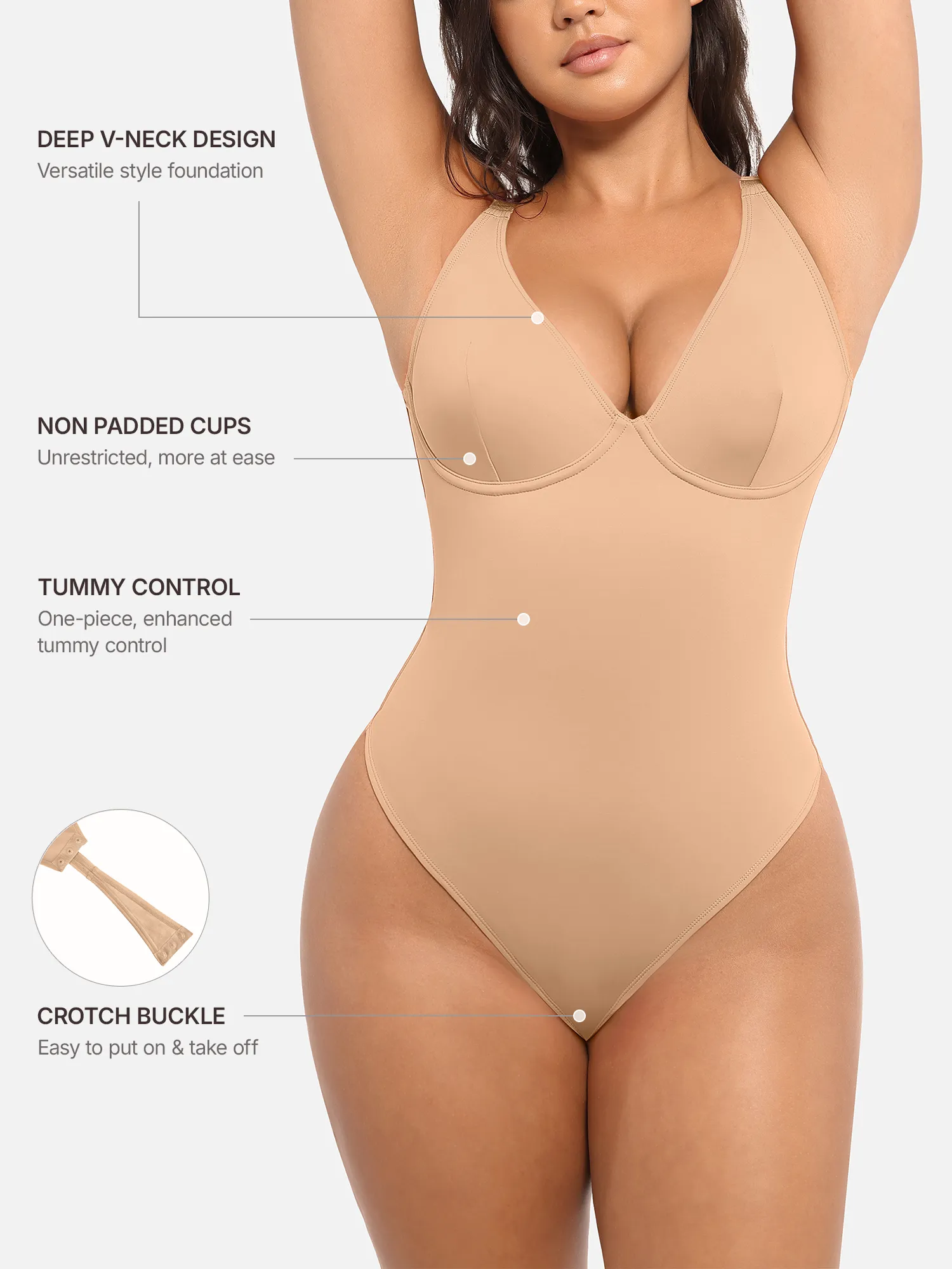 V-Plunge Support Bodysuit [BOGO] - Image 46