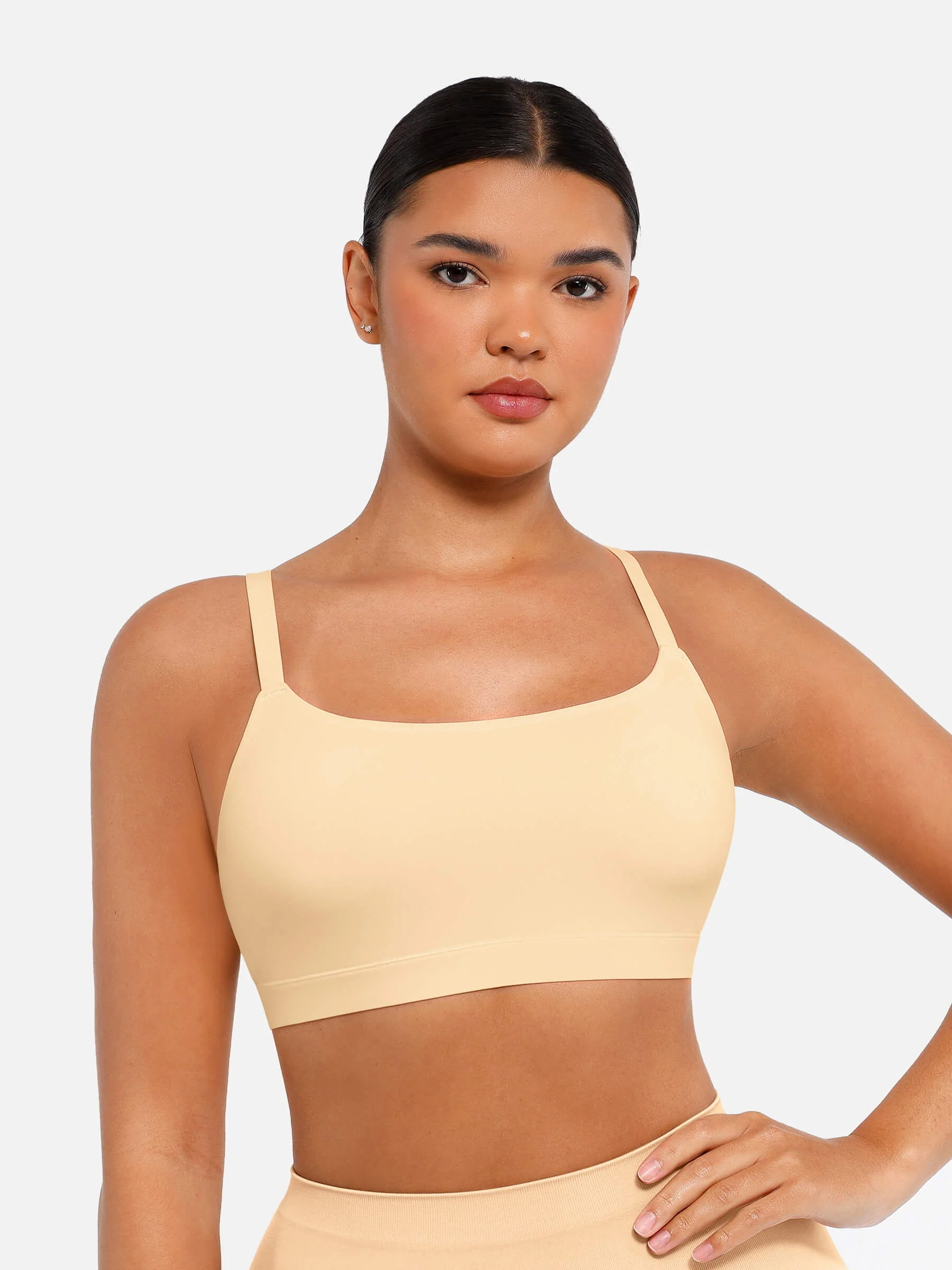 Wireless Invisible Square Neck Everyday Bra - Image 26