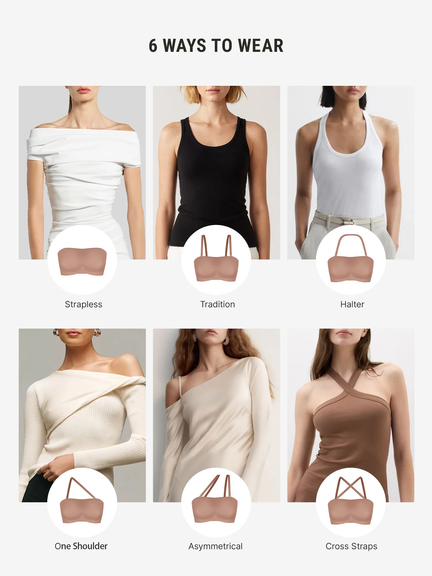 Butter-Soft Strapless Bandeau Bra [BOGO] - Image 5