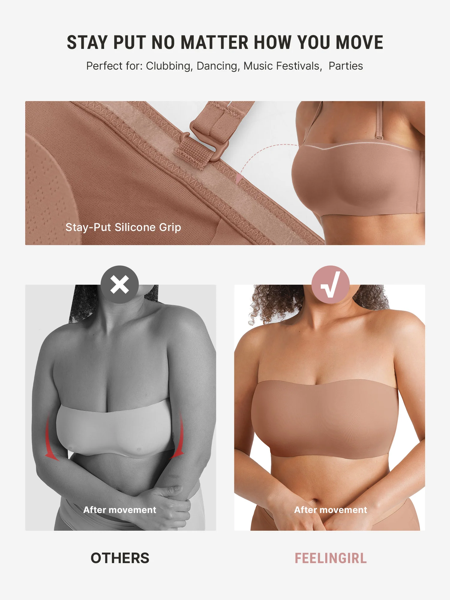 Butter-Soft Strapless Bandeau Bra - Image 5
