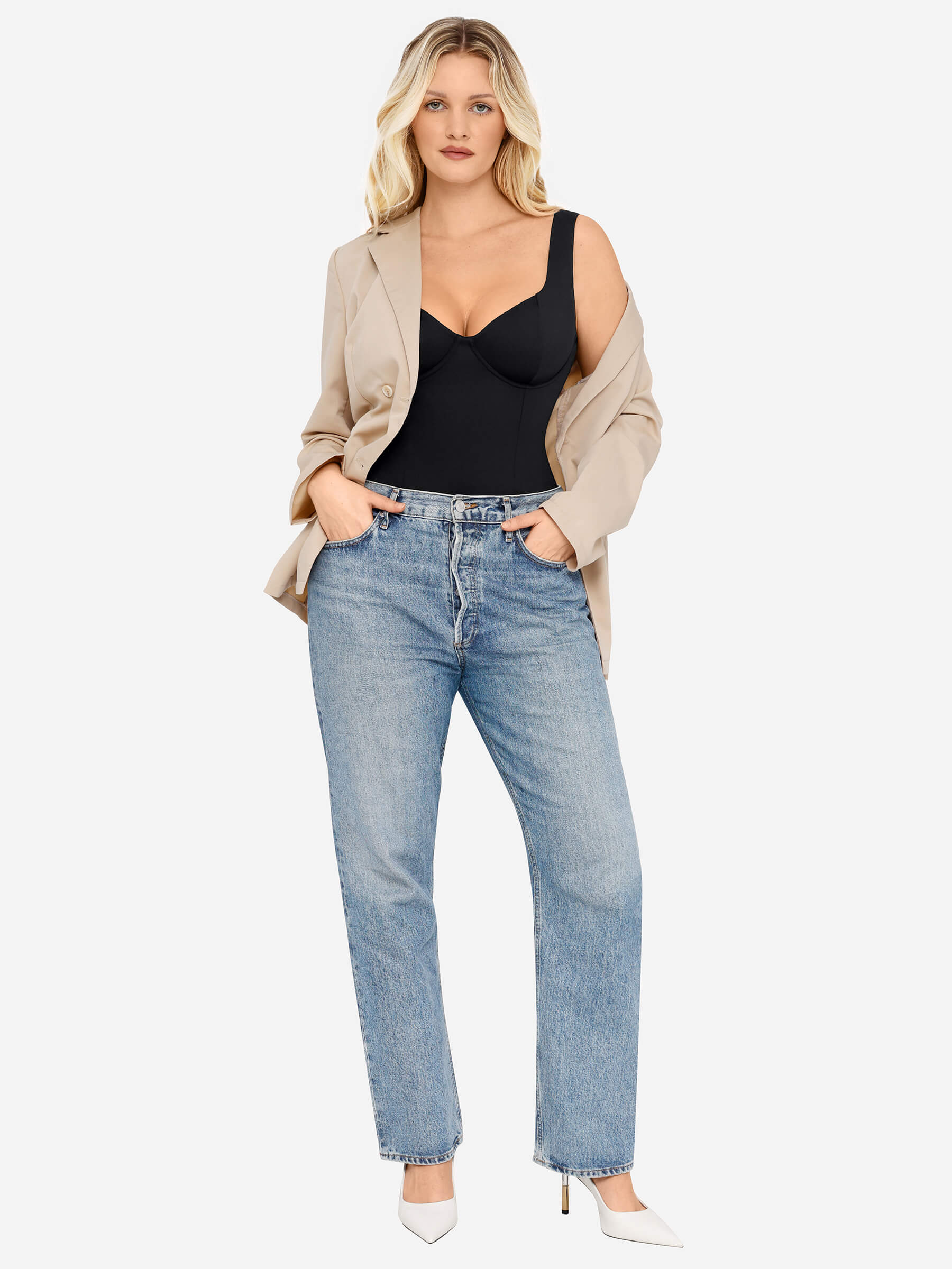 V-Neck Everyday Seamless Bodysuit - Image 13