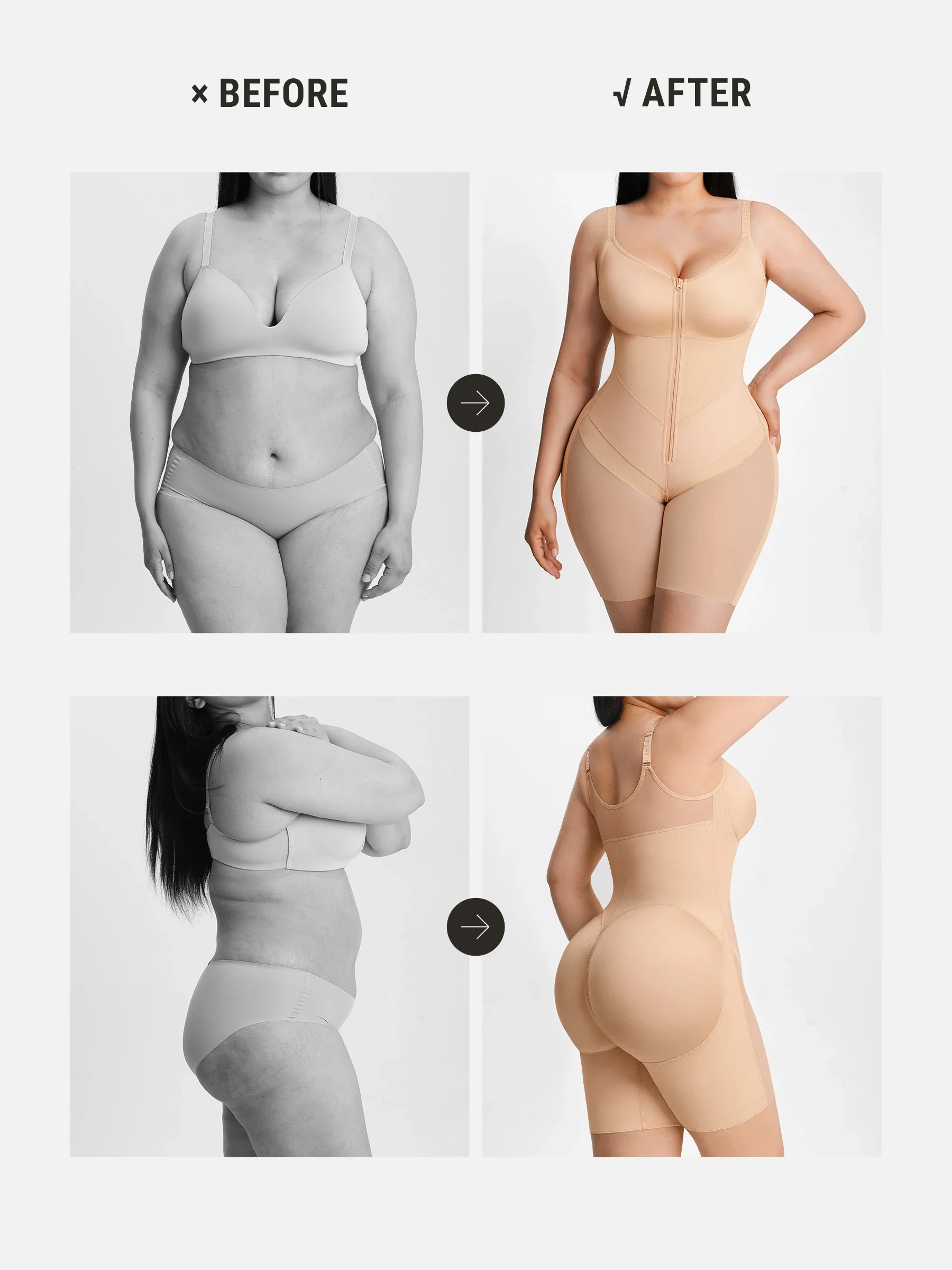 Full-Coverage Tummy Control Shaper Faja - Image 21