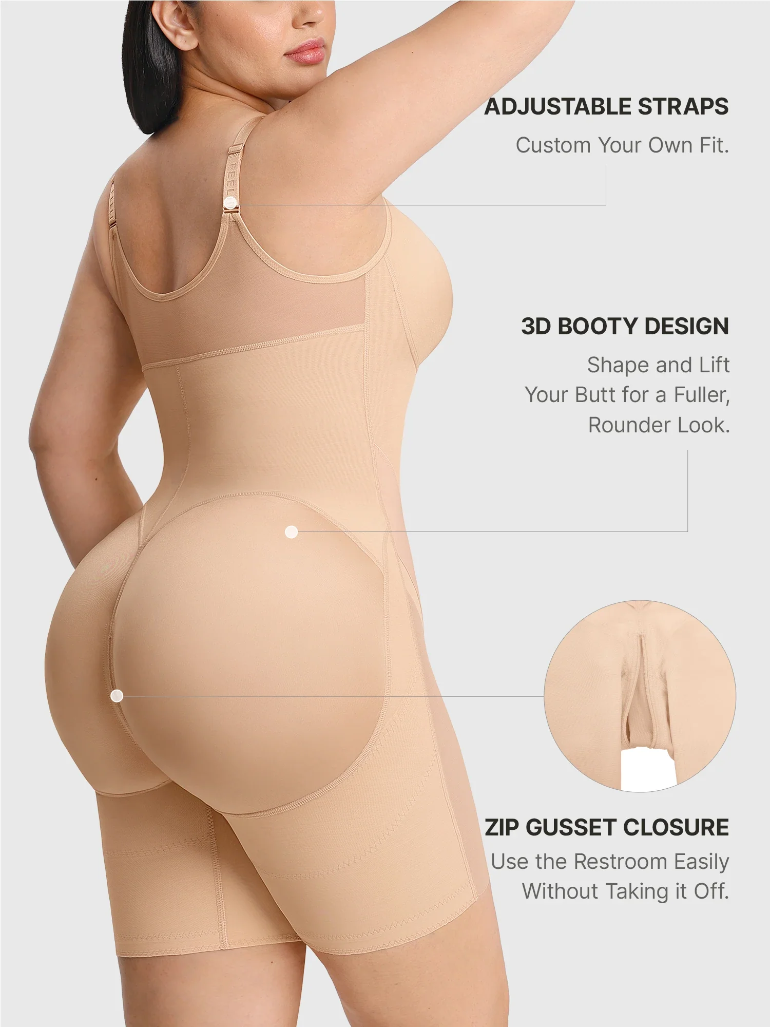 Full-Coverage Tummy Control Shaper Faja - Image 23