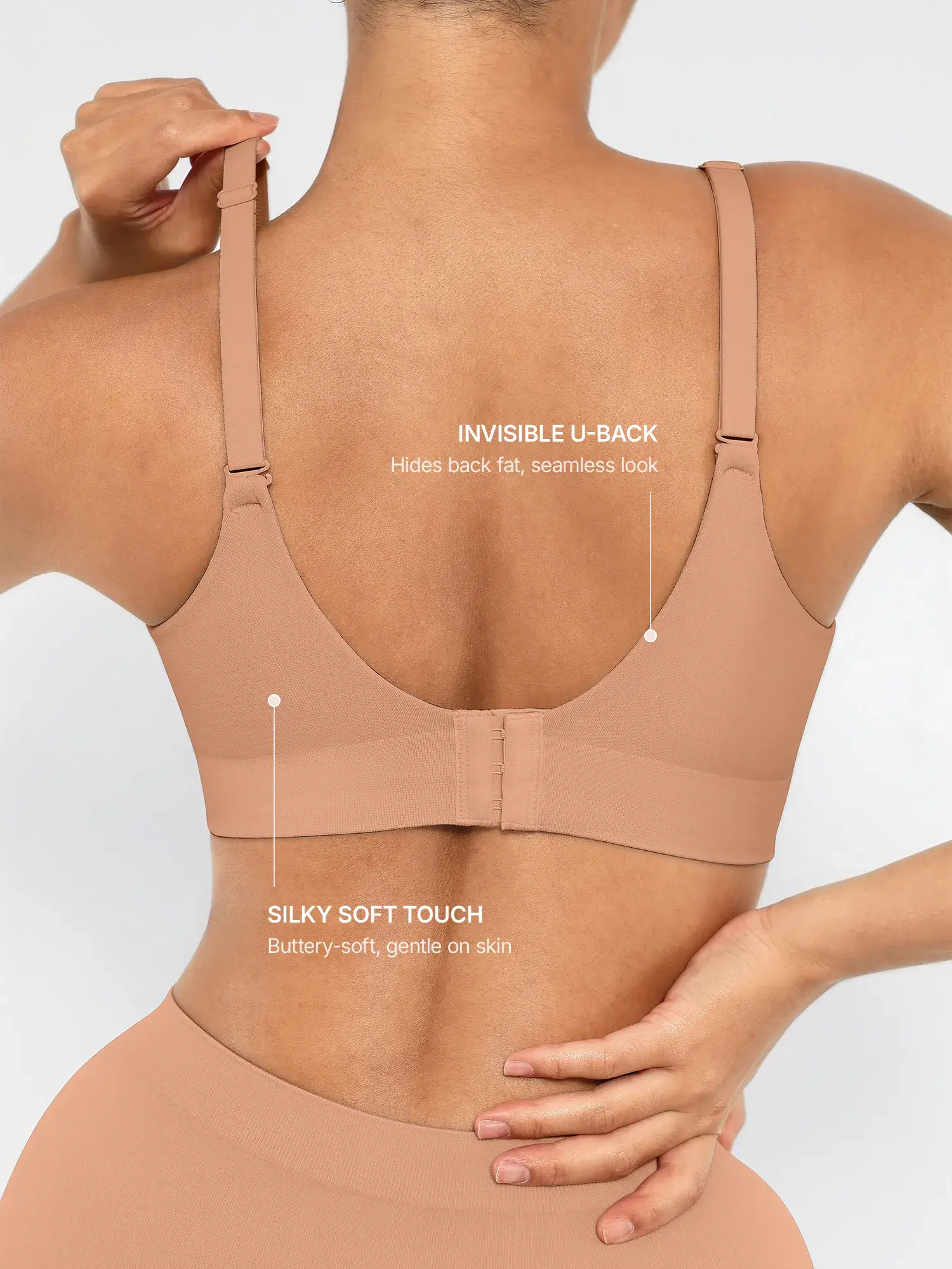 Full Coverage Push-Up Comfort Wireless Bra - Image 3