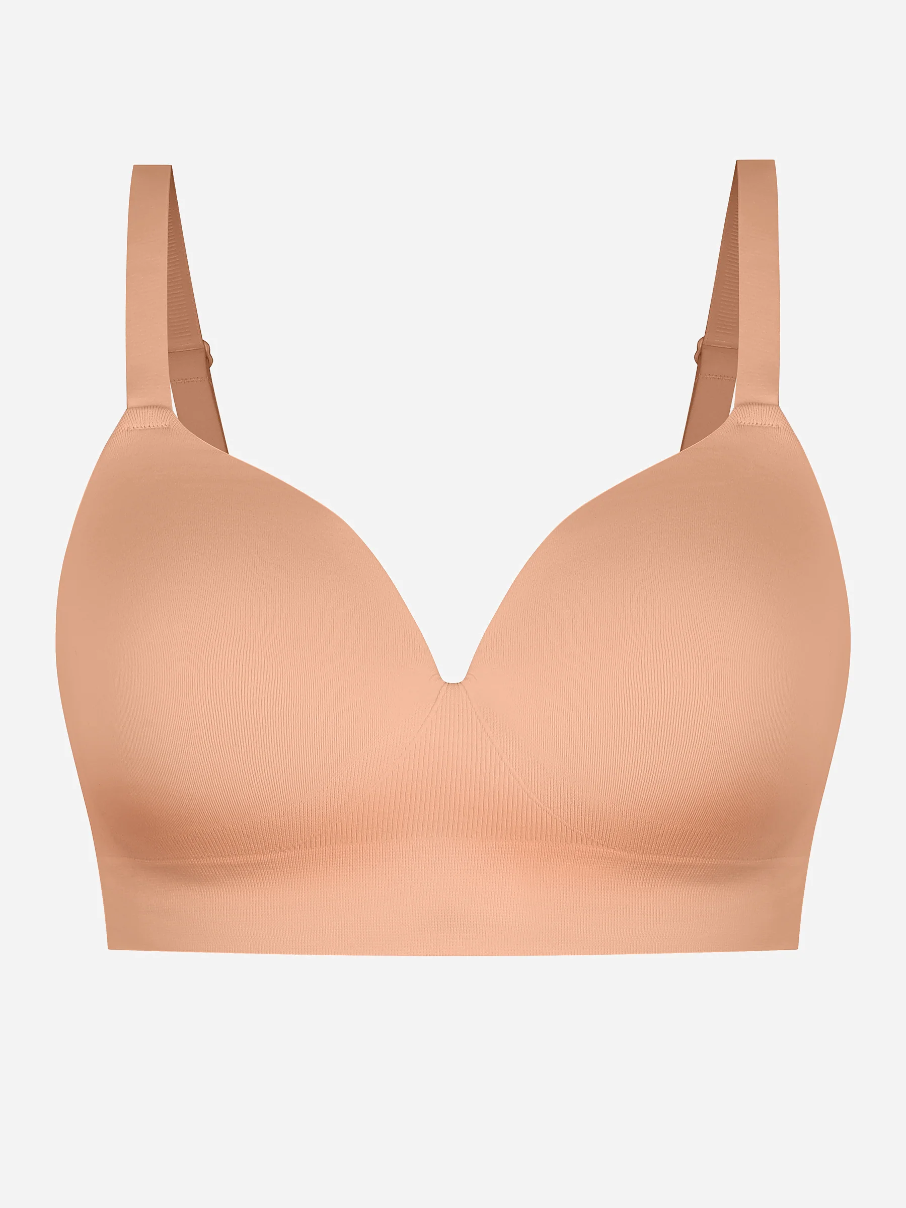 Full Coverage Push-Up Comfort Wireless Bra - Image 7