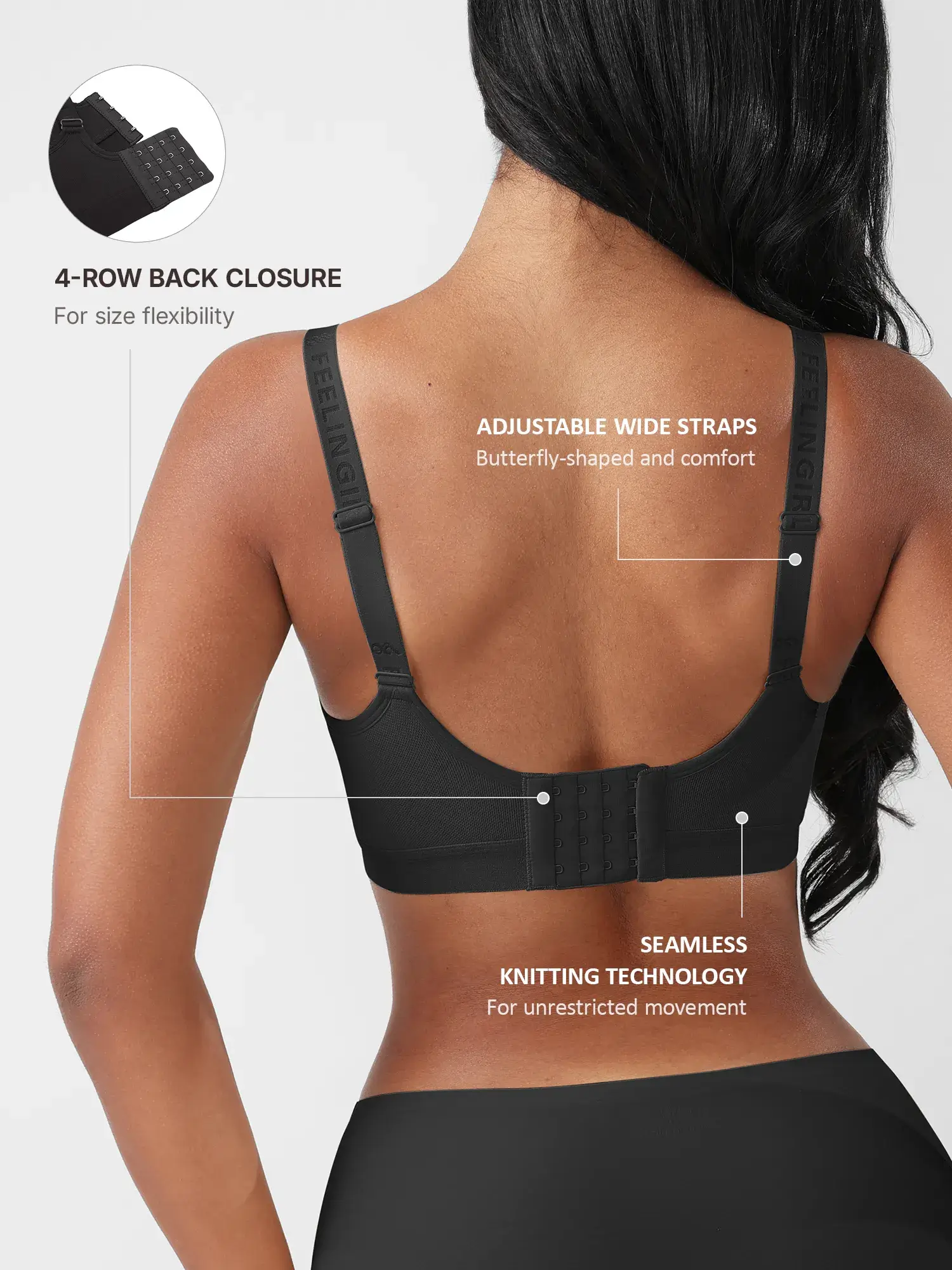 Support Smooth Wireless Bra - Image 11