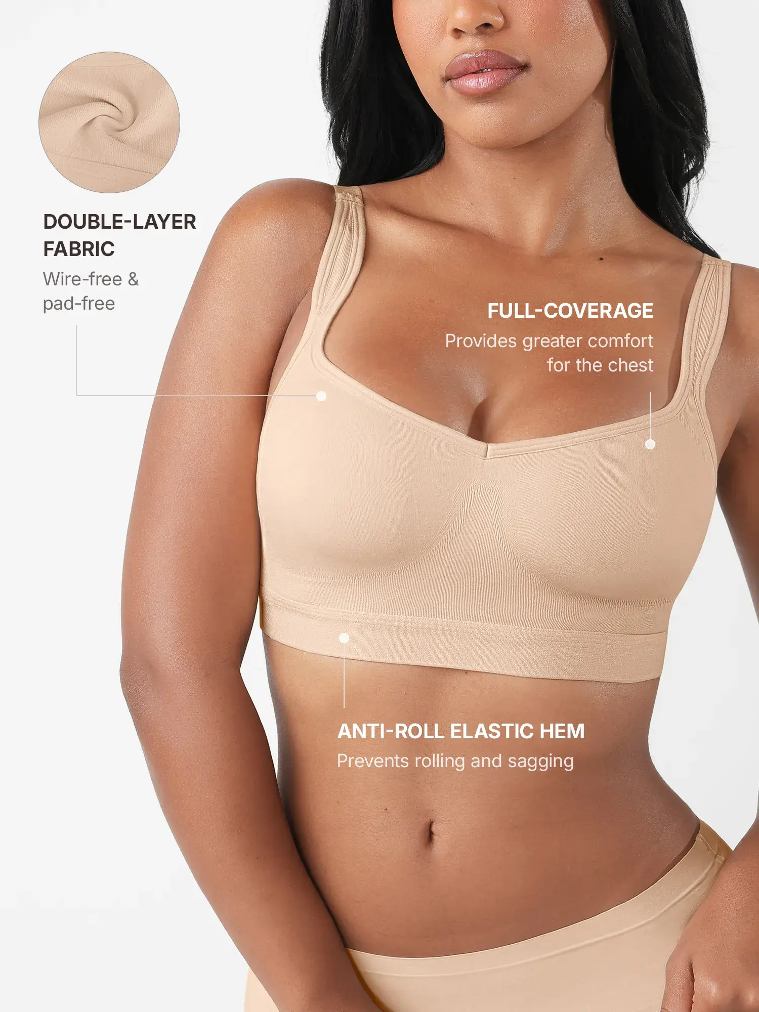 Support Smooth Wireless Bra - Image 18