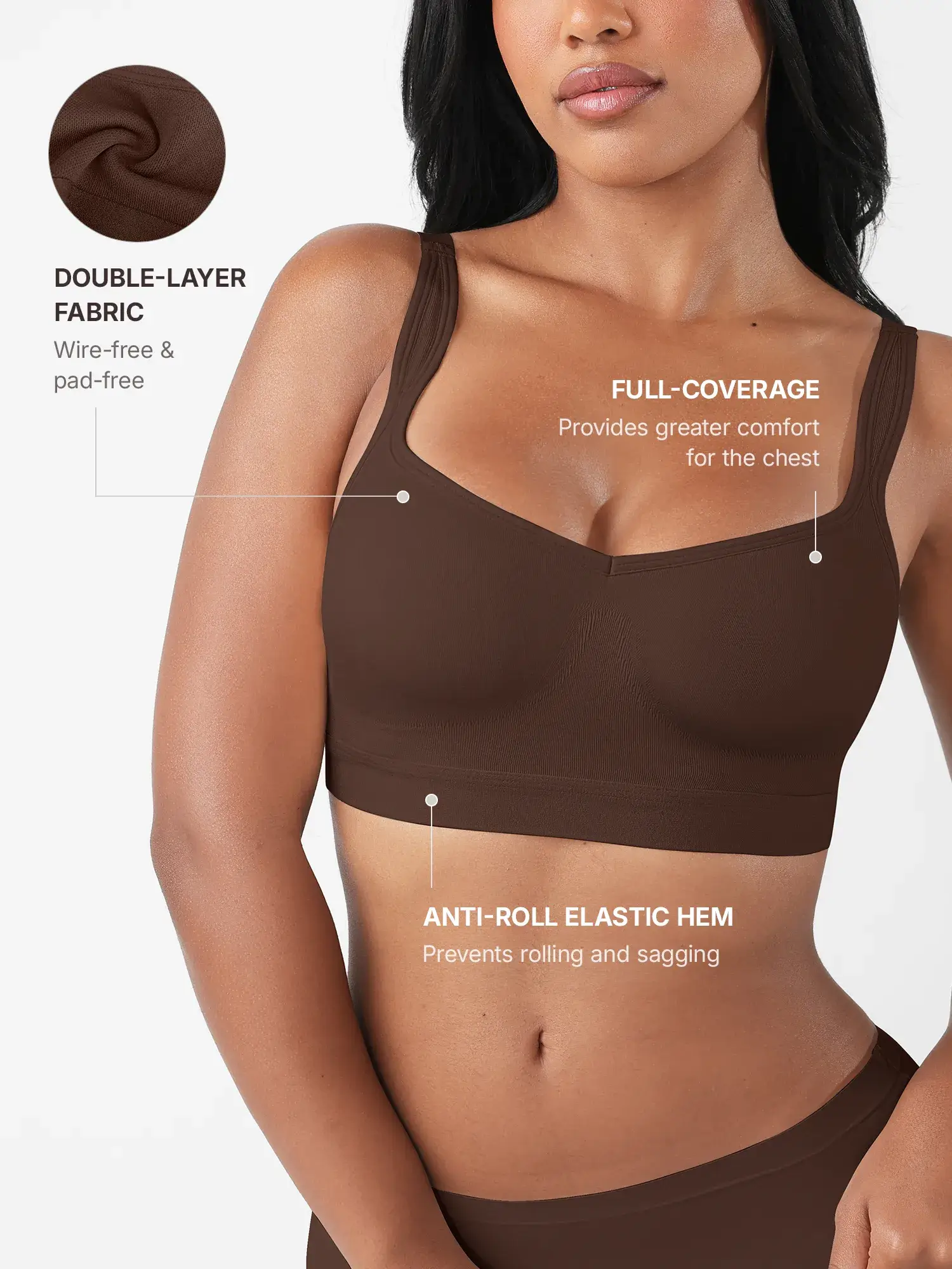 Support Smooth Wireless Bra - Image 3