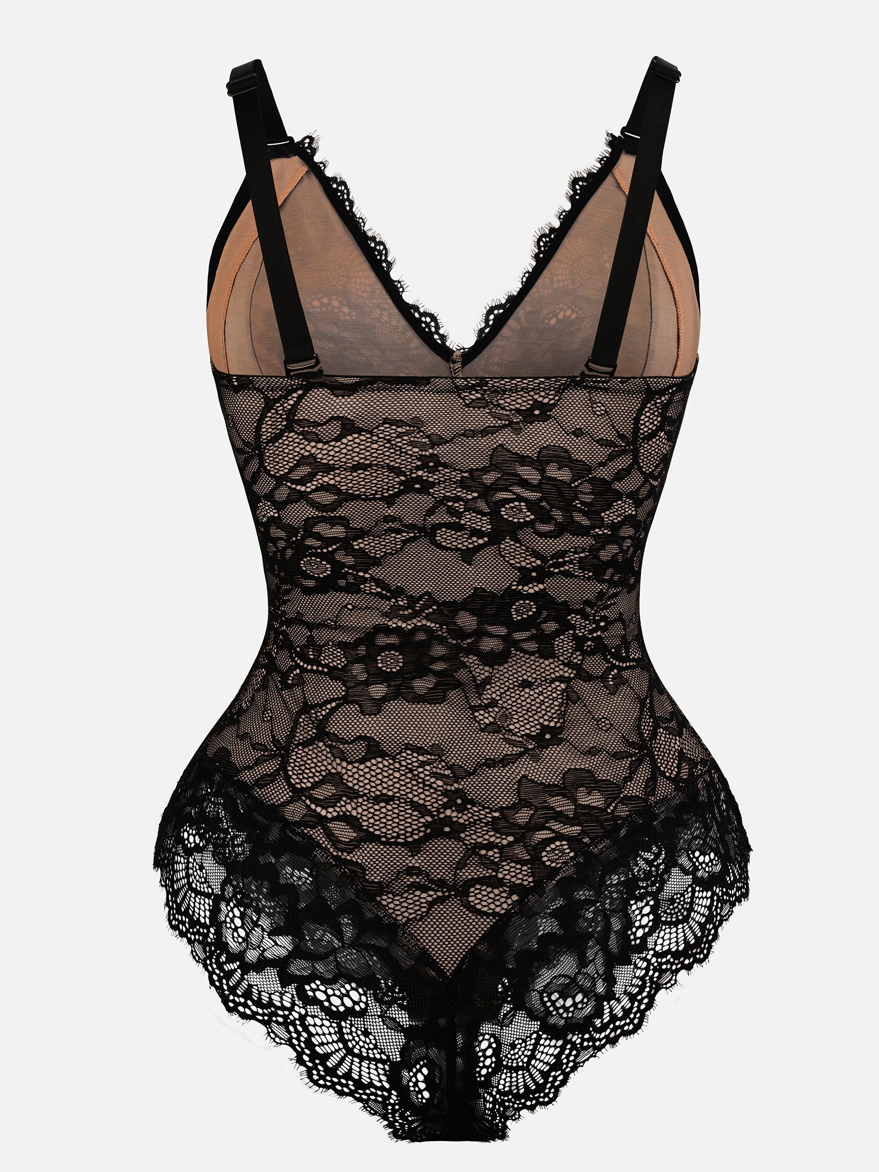Lace Low Back Lace Bodysuit - Image 5