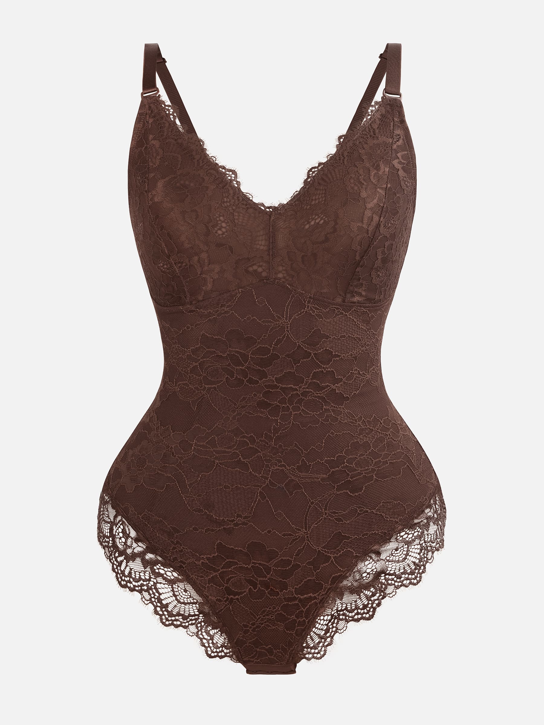 Lace Low Back Lace Bodysuit - Image 8