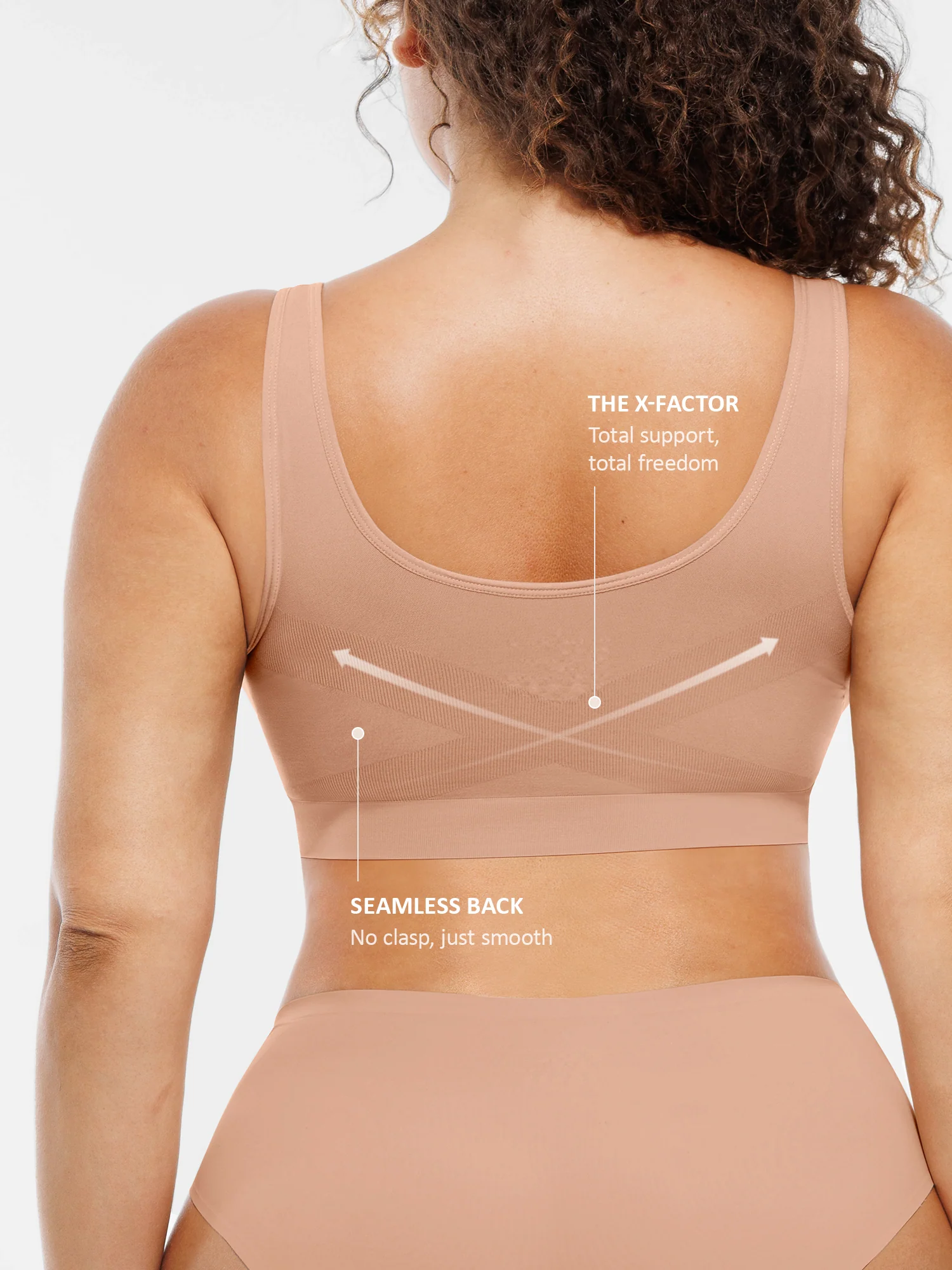 No Underwire Wide Straps Everyday Bra - Image 47