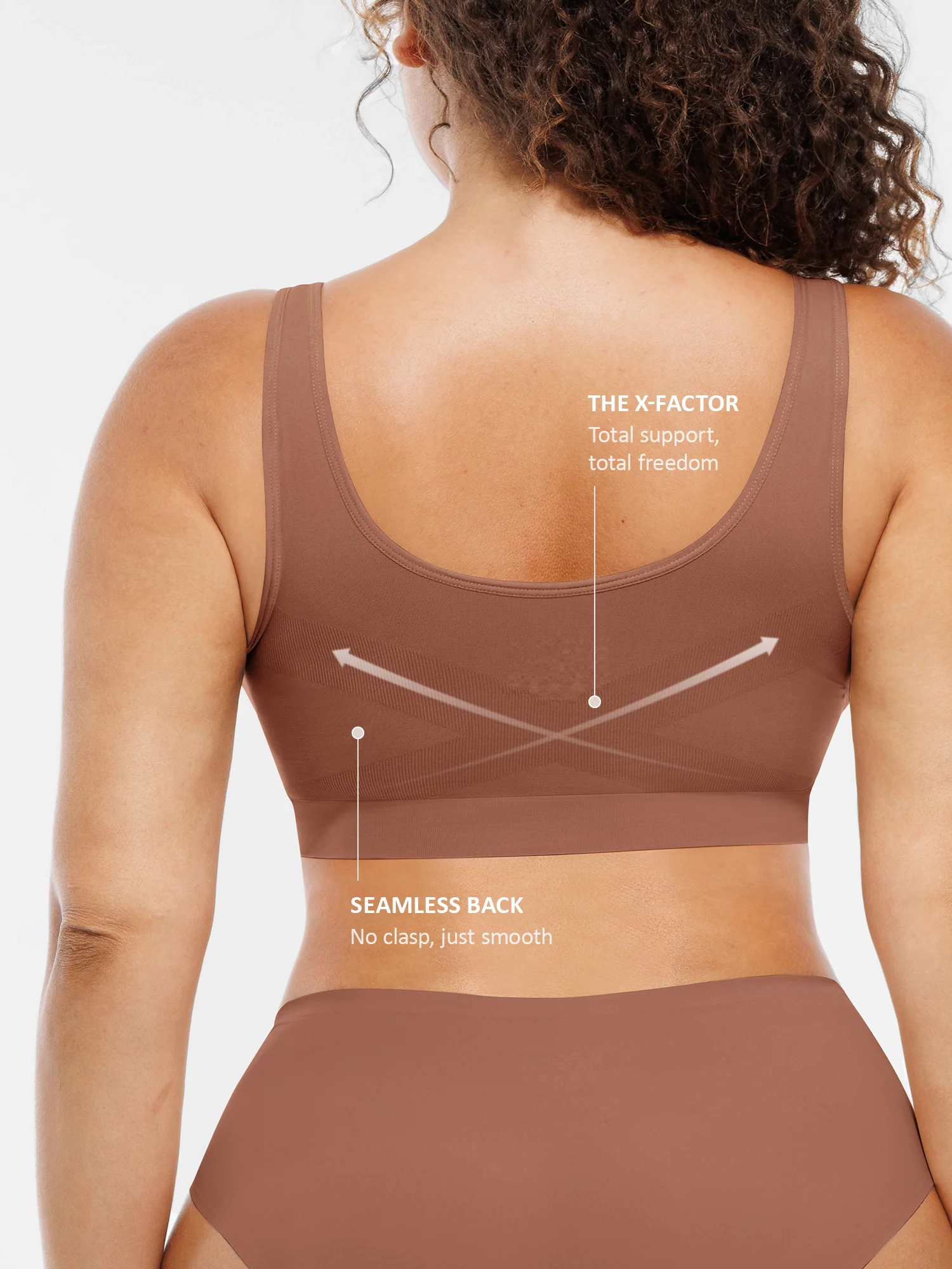 No Underwire Wide Straps Everyday Bra - Image 9
