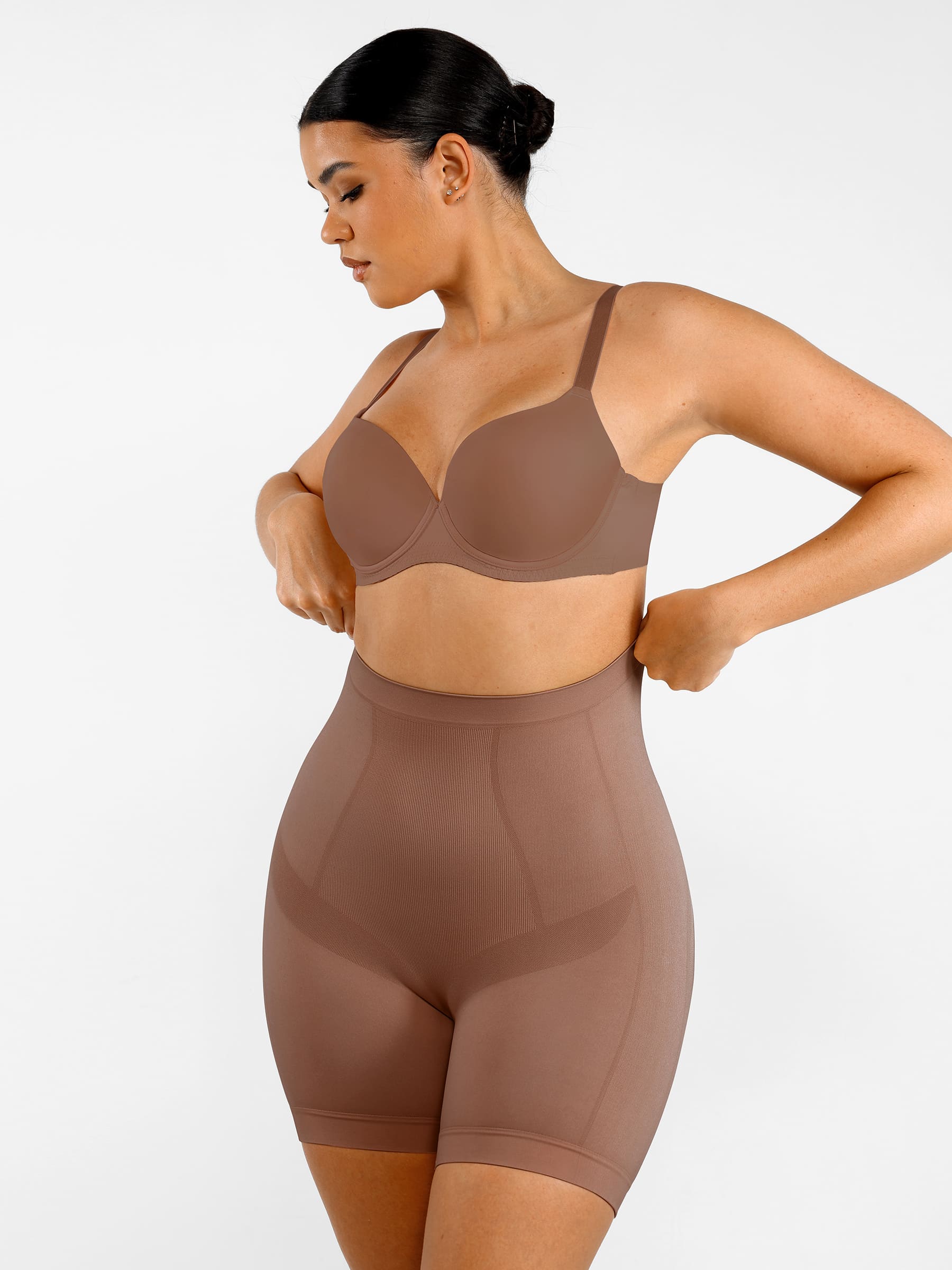 Butt-Lifting Seamless Comfort Shaping Shorts - Image 27
