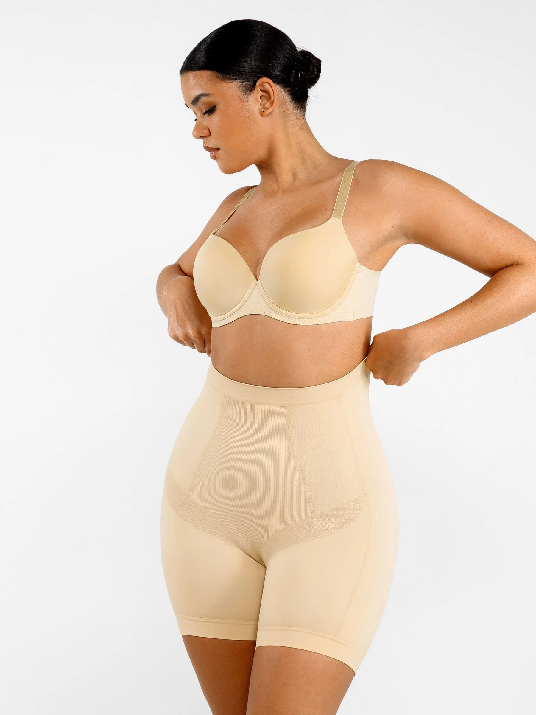 Butt-Lifting Seamless Comfort Shaping Shorts - Image 34