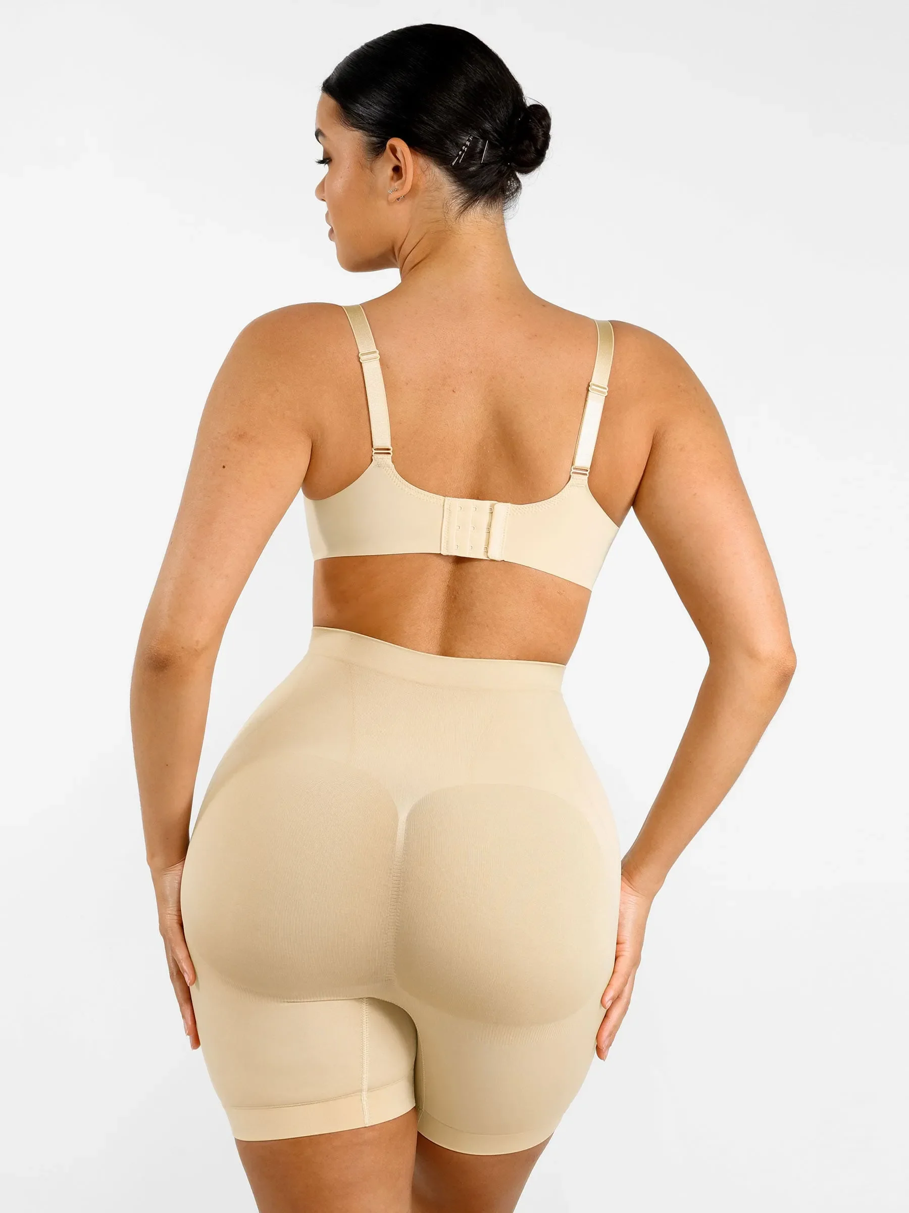 Butt-Lifting Seamless Comfort Shaping Shorts - Image 35