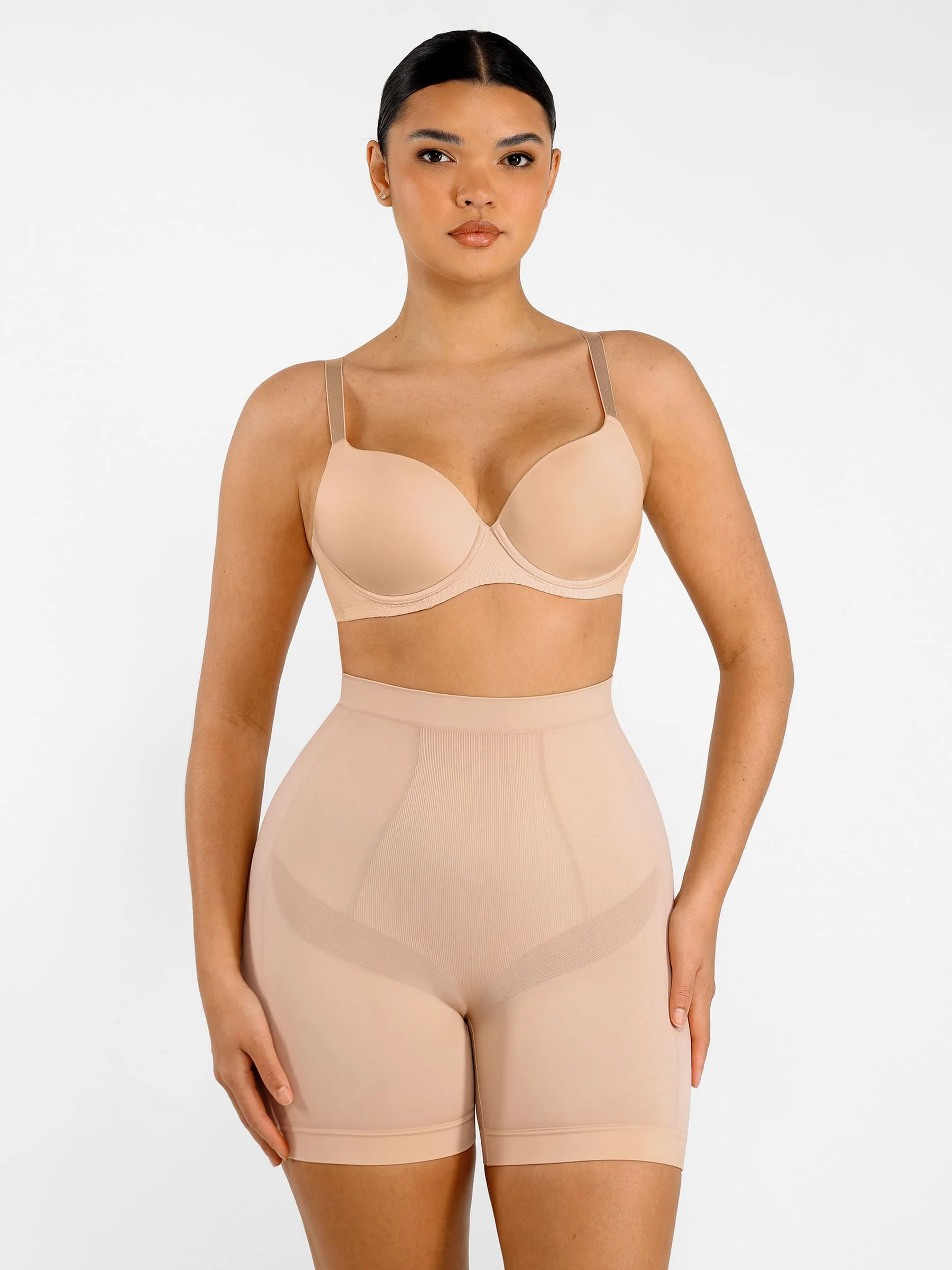 Butt-Lifting Seamless Comfort Shaping Shorts - Image 5