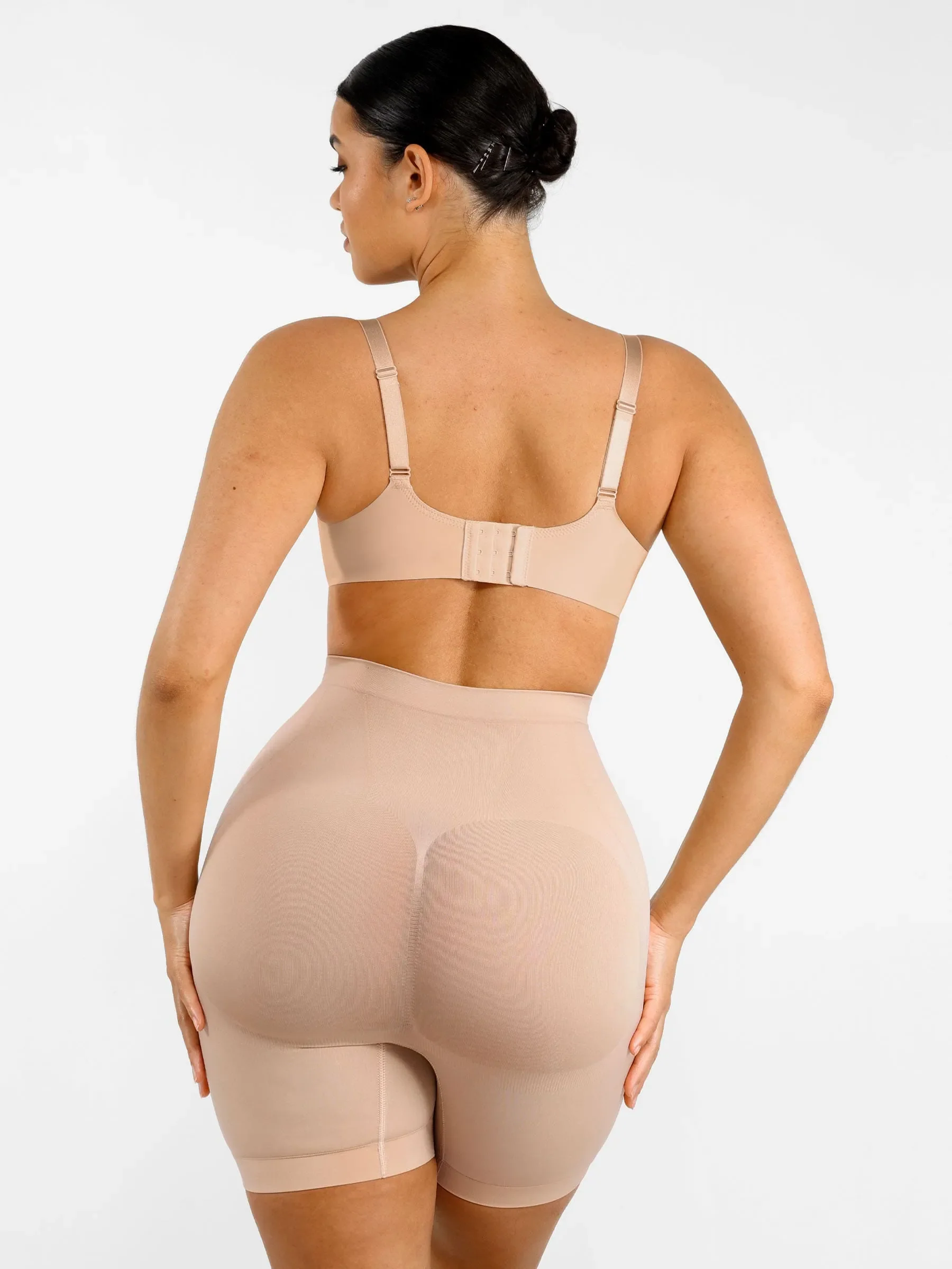 Butt-Lifting Seamless Comfort Shaping Shorts - Image 7