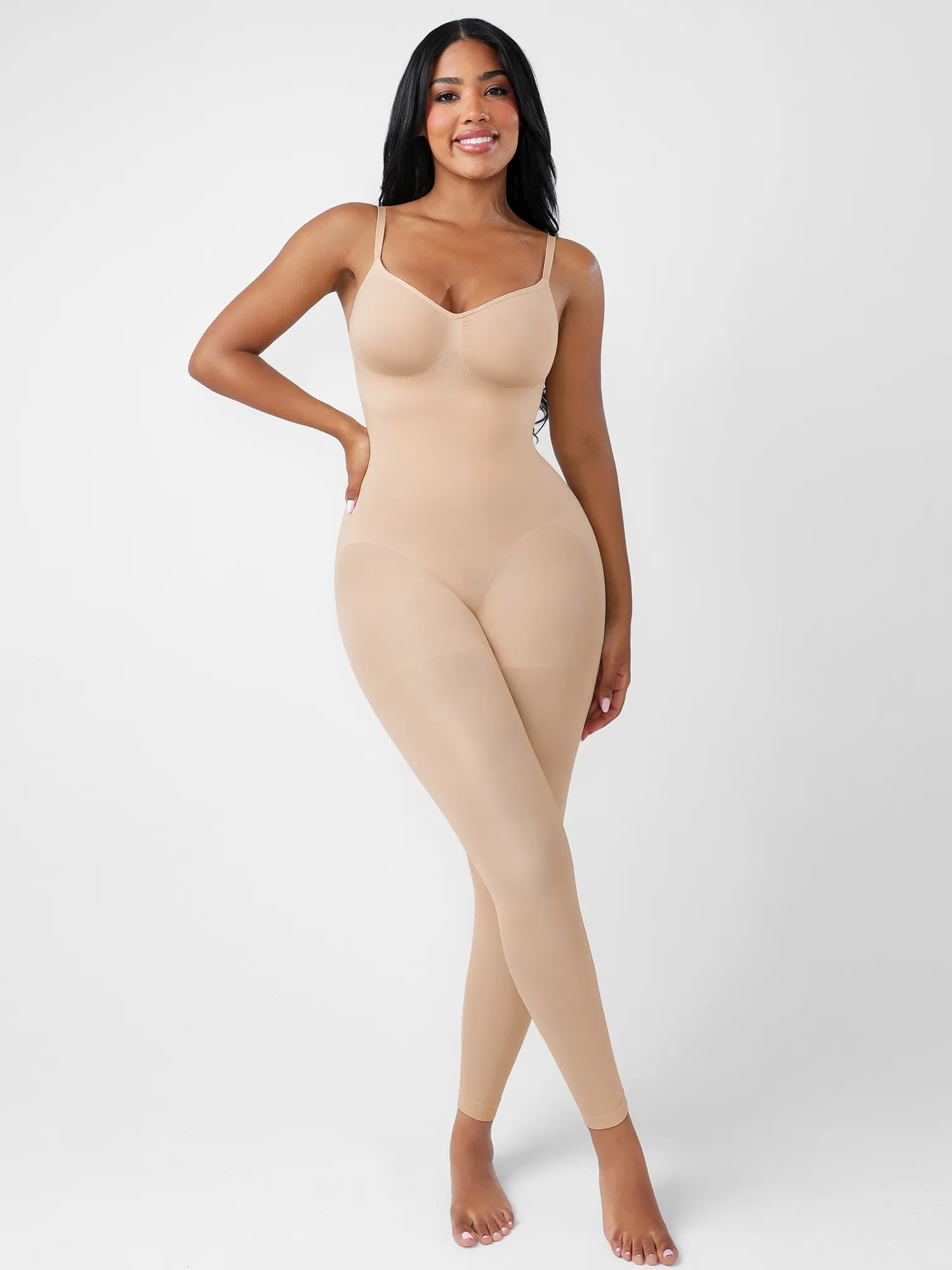 Ultra-Stretch Seamless Shaping Bodysuit - Image 7