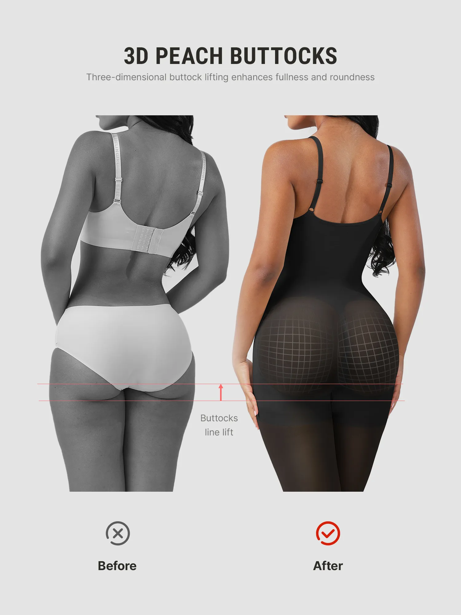 Ultra-Stretch Seamless Shaping Bodysuit - Image 9