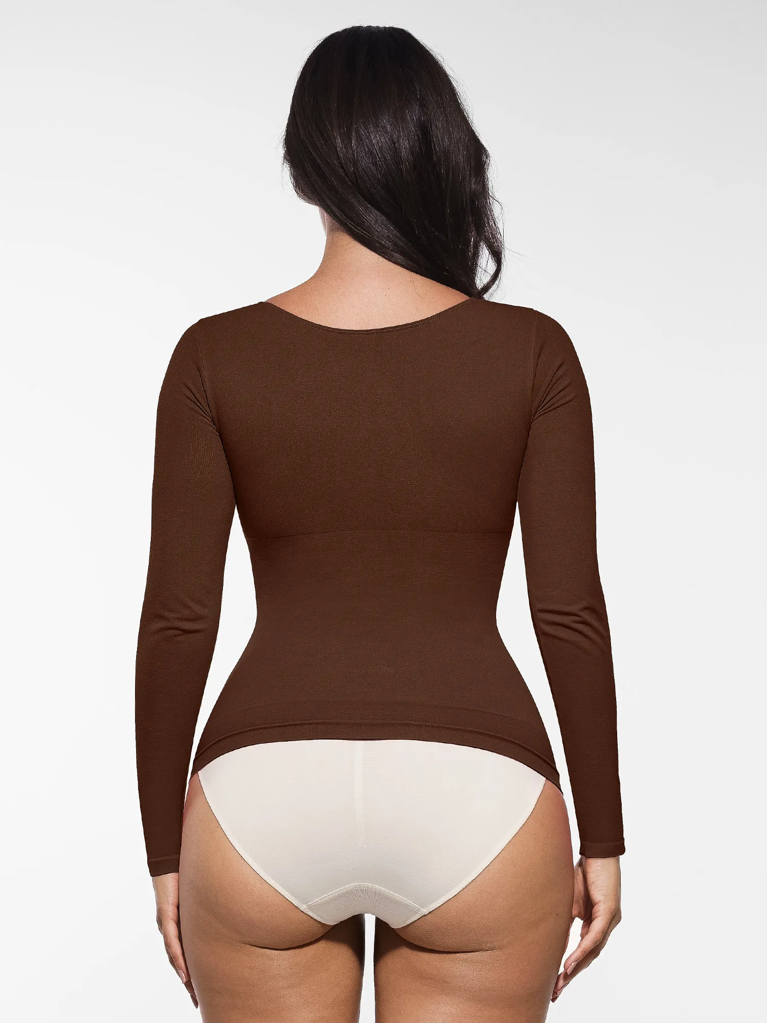 Seamless Long-Sleeve Everyday Shaper Top - Image 14