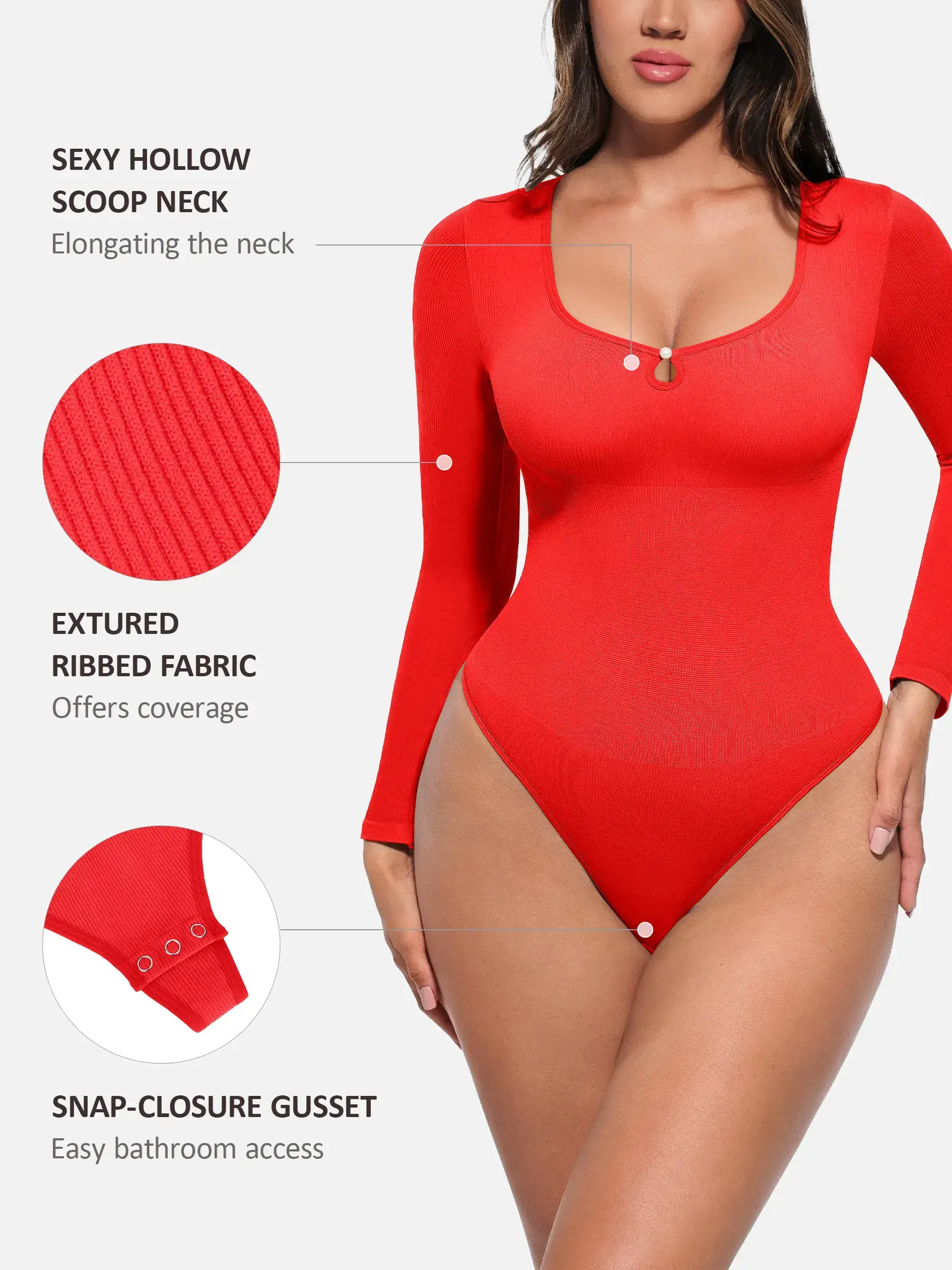 Seamless Ribbed Bodysuit [BOGO] - Image 17