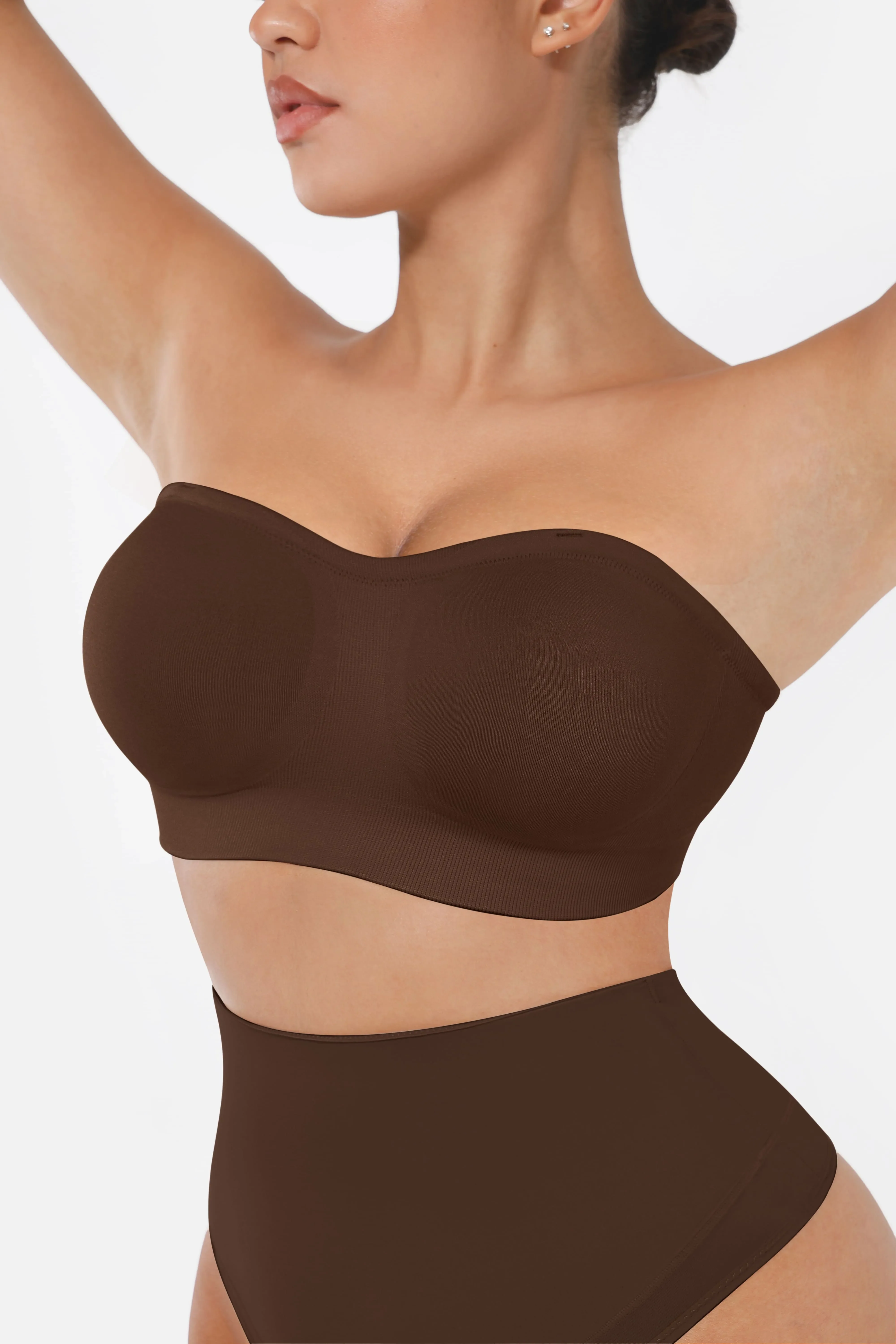 Seamless Strapless Removable Pad Anti-Slip Bra - Image 20
