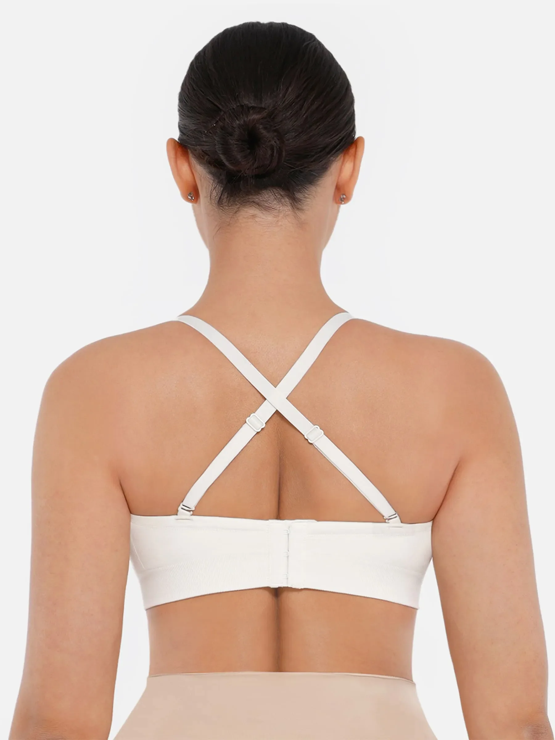 Seamless Strapless Removable Pad Anti-Slip Bra - Image 29