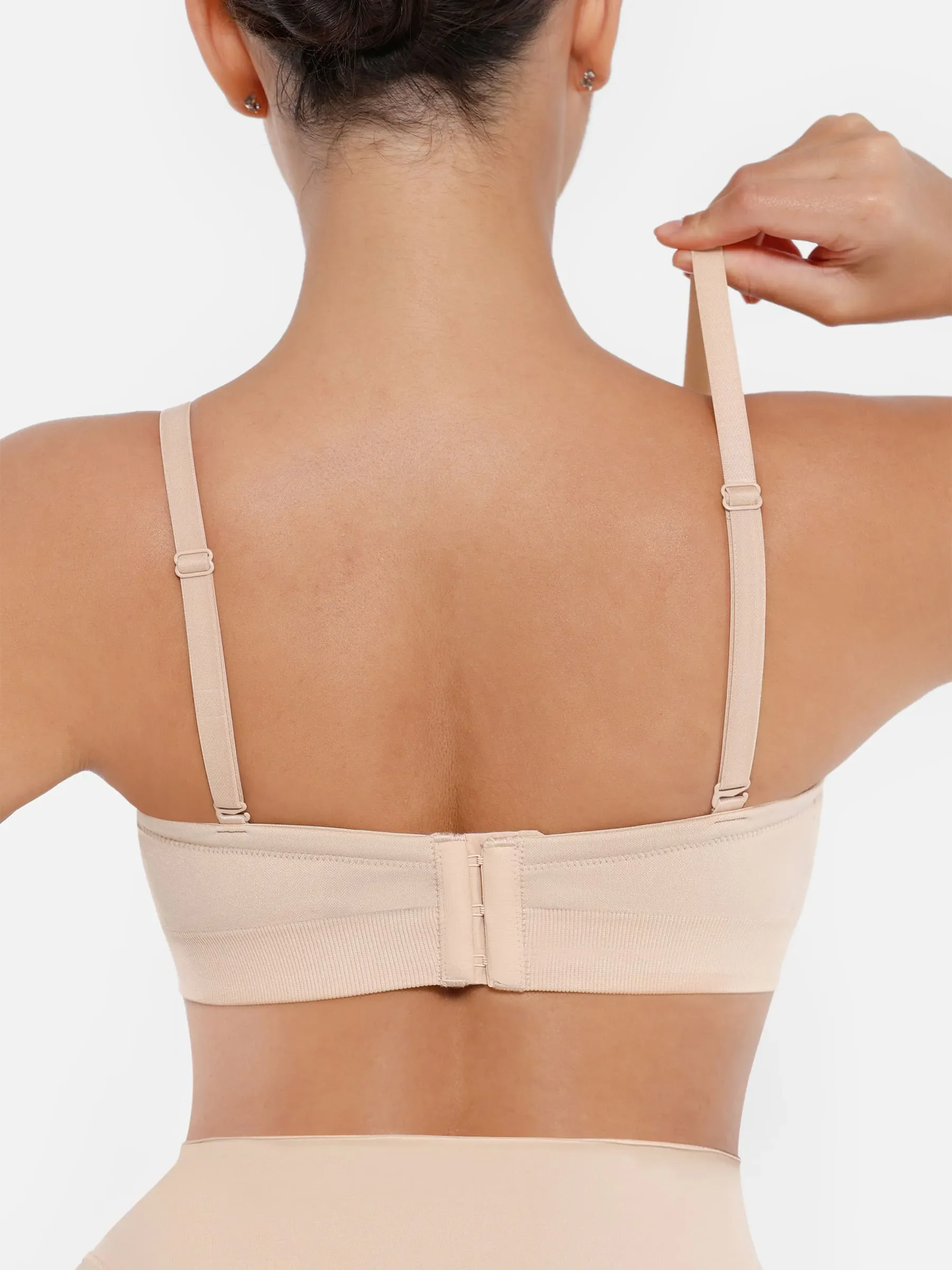 Seamless Strapless Removable Pad Anti-Slip Bra - Image 4