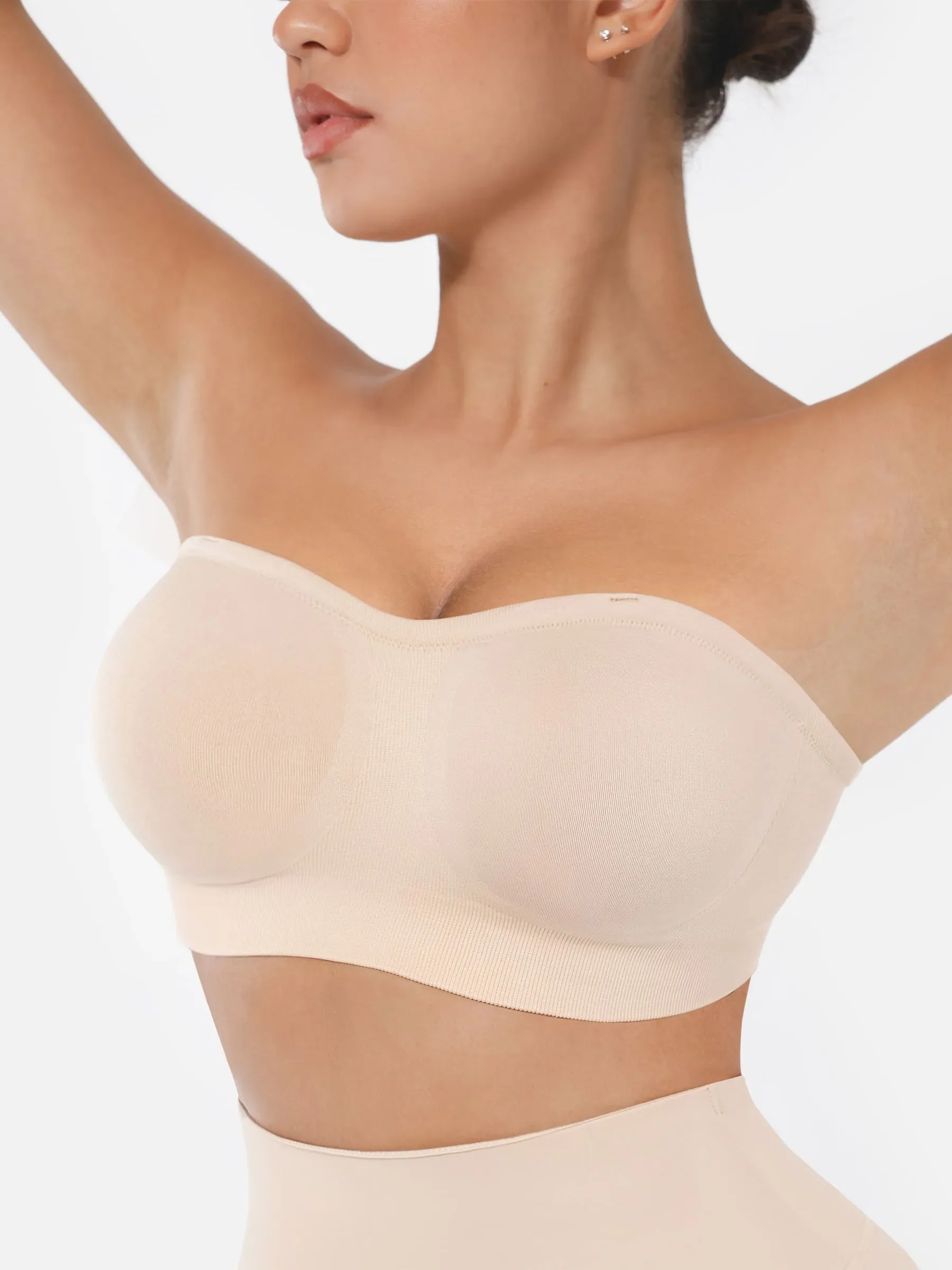 Seamless Strapless Removable Pad Anti-Slip Bra - Image 5