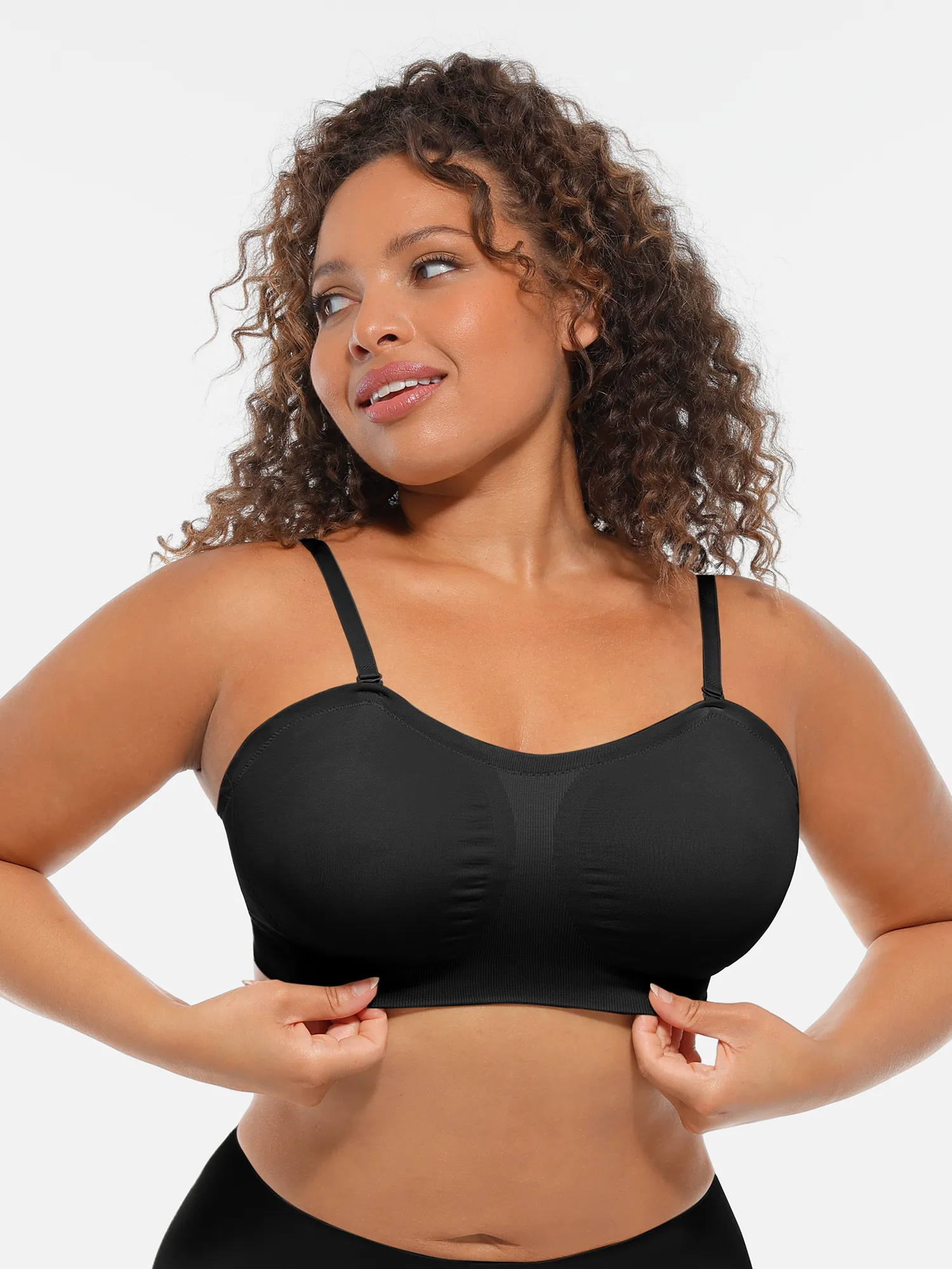 Seamless Strapless Anti-Slip Removable Pads Bra - Image 11