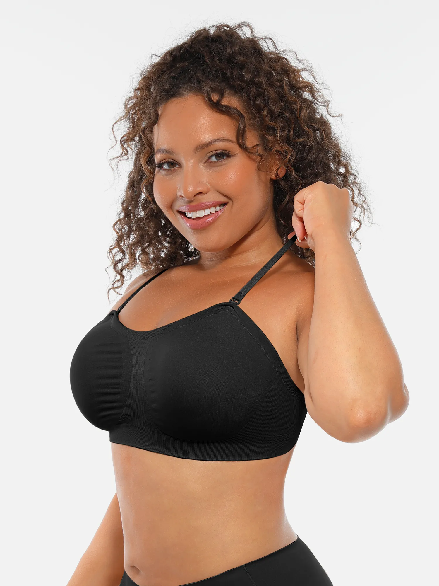 Seamless Strapless Anti-Slip Removable Pads Bra - Image 12